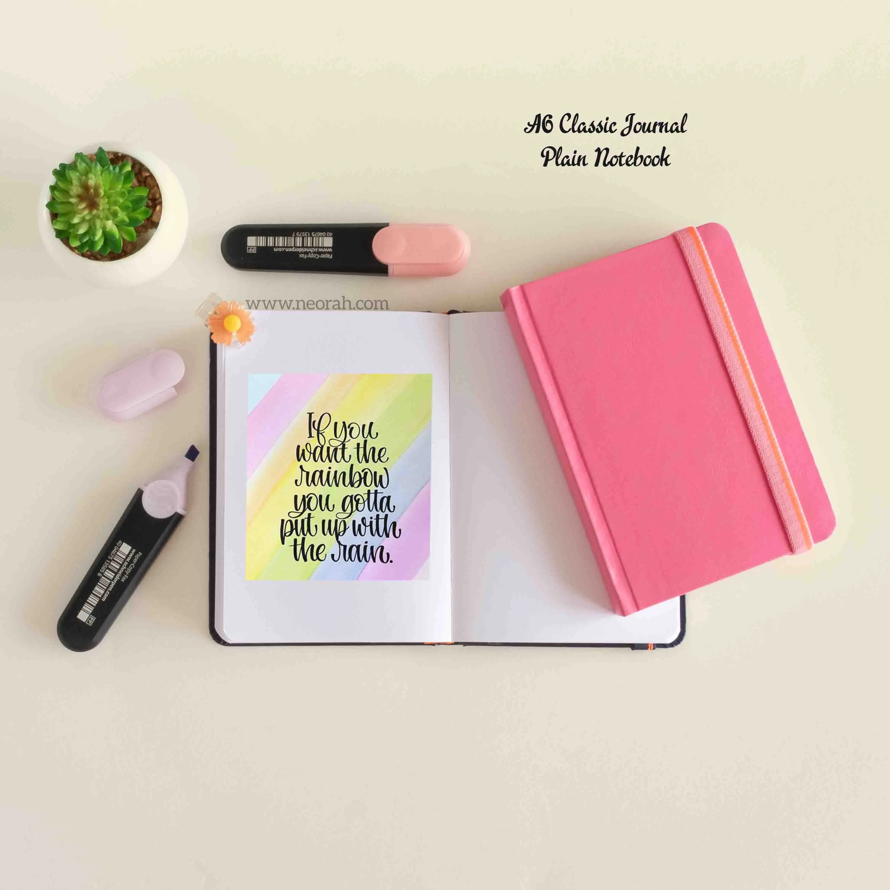 A6 - CLASSIC NOTEBOOK - HARDCOVER