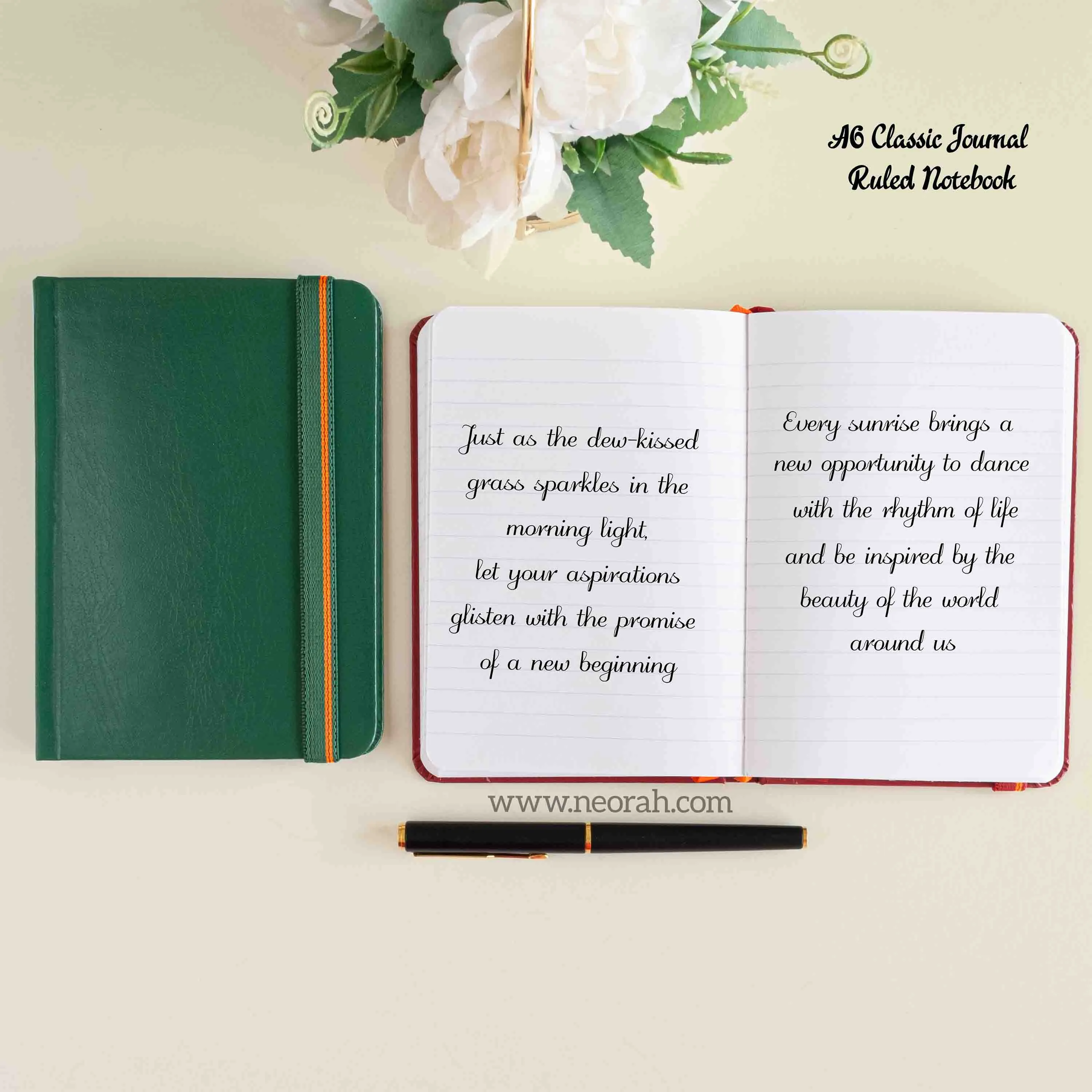 A6 - CLASSIC NOTEBOOK - HARDCOVER