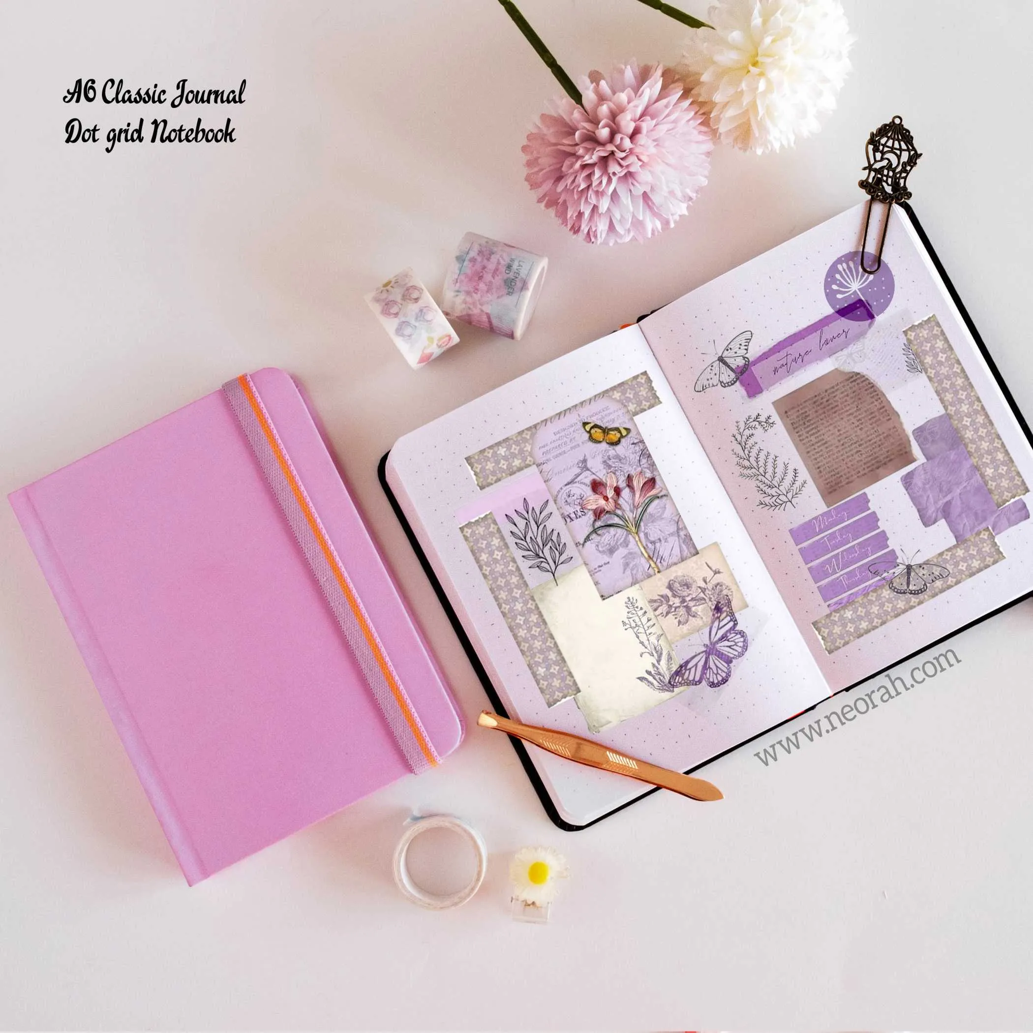 A6 - CLASSIC NOTEBOOK - HARDCOVER