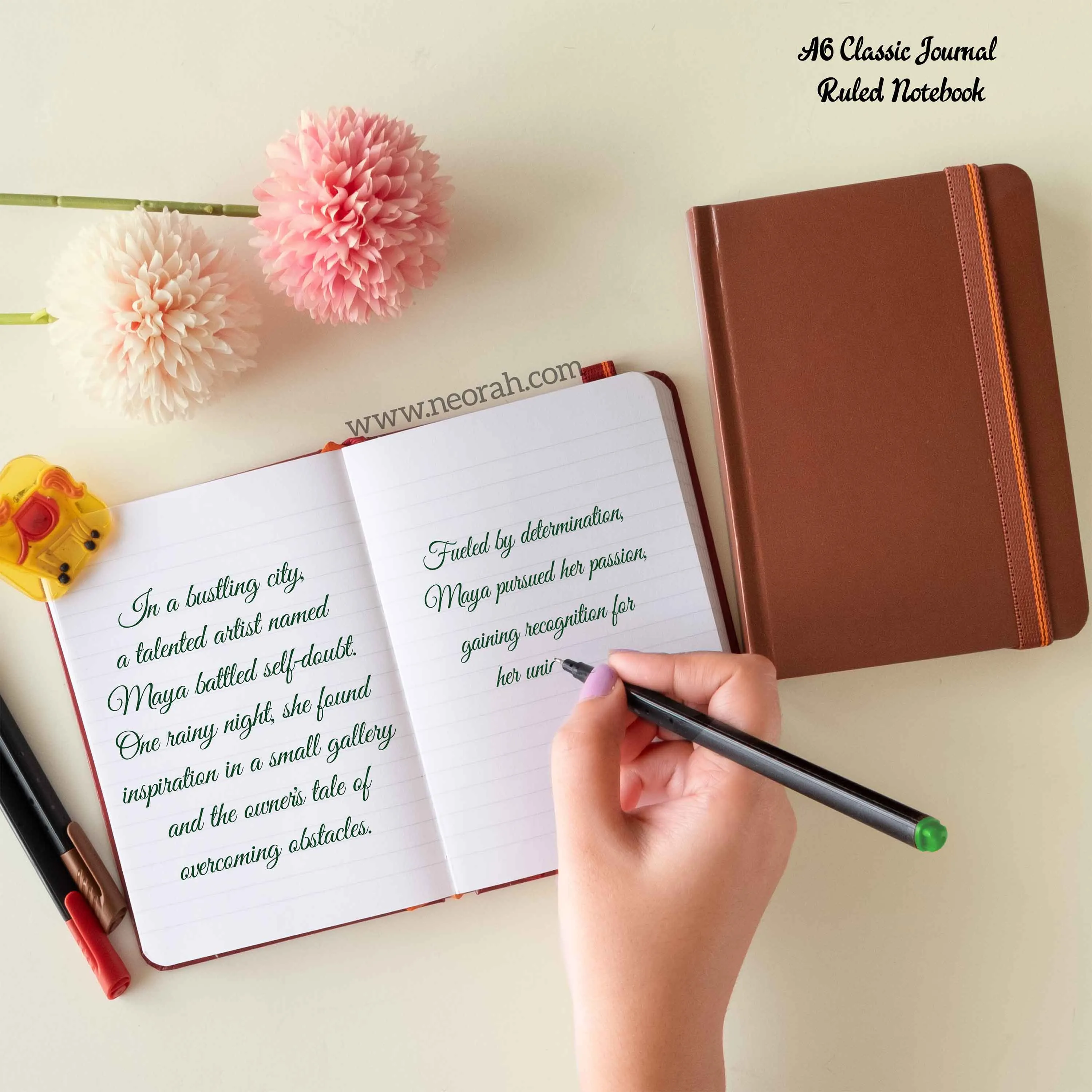 A6 - CLASSIC NOTEBOOK - HARDCOVER