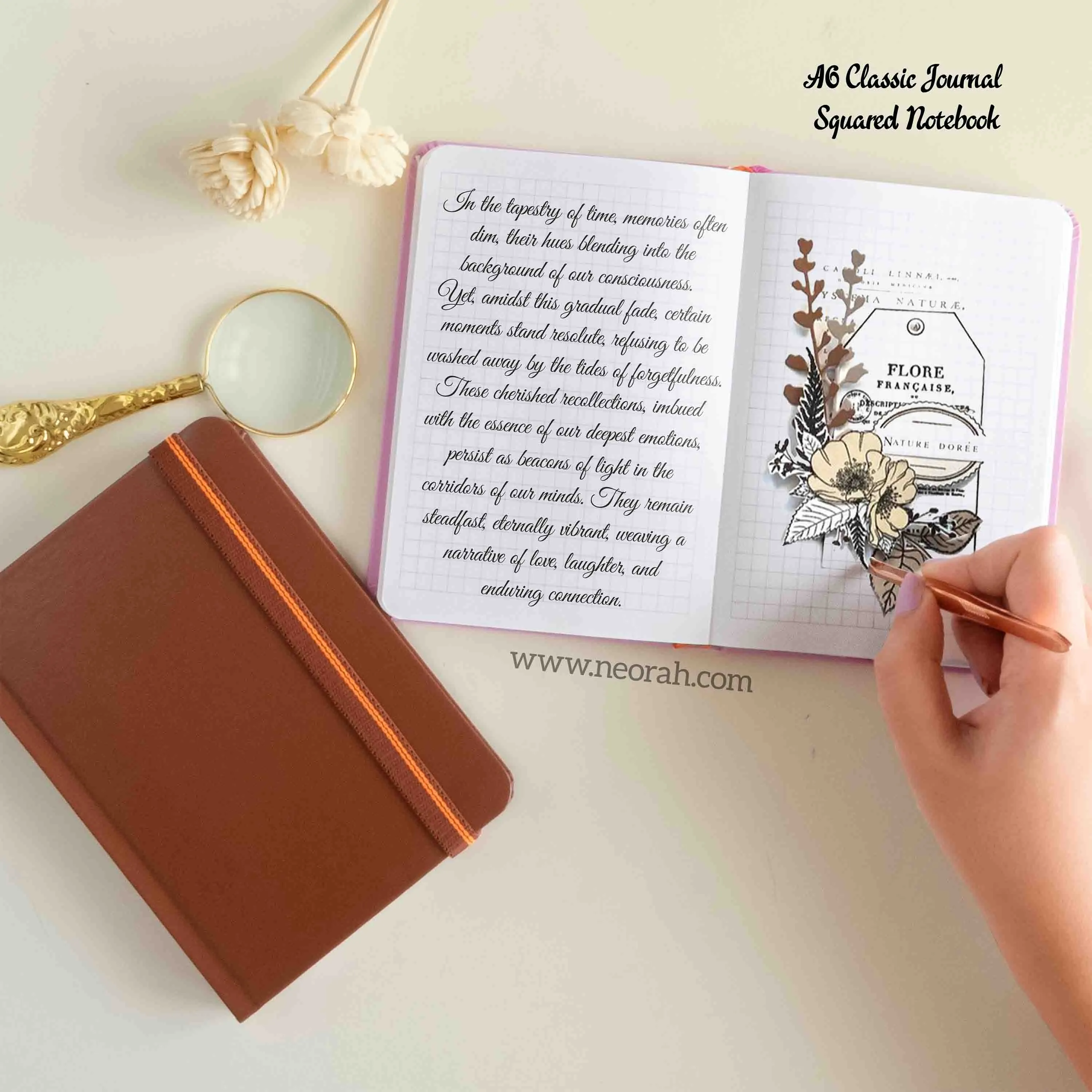 A6 - CLASSIC NOTEBOOK - HARDCOVER