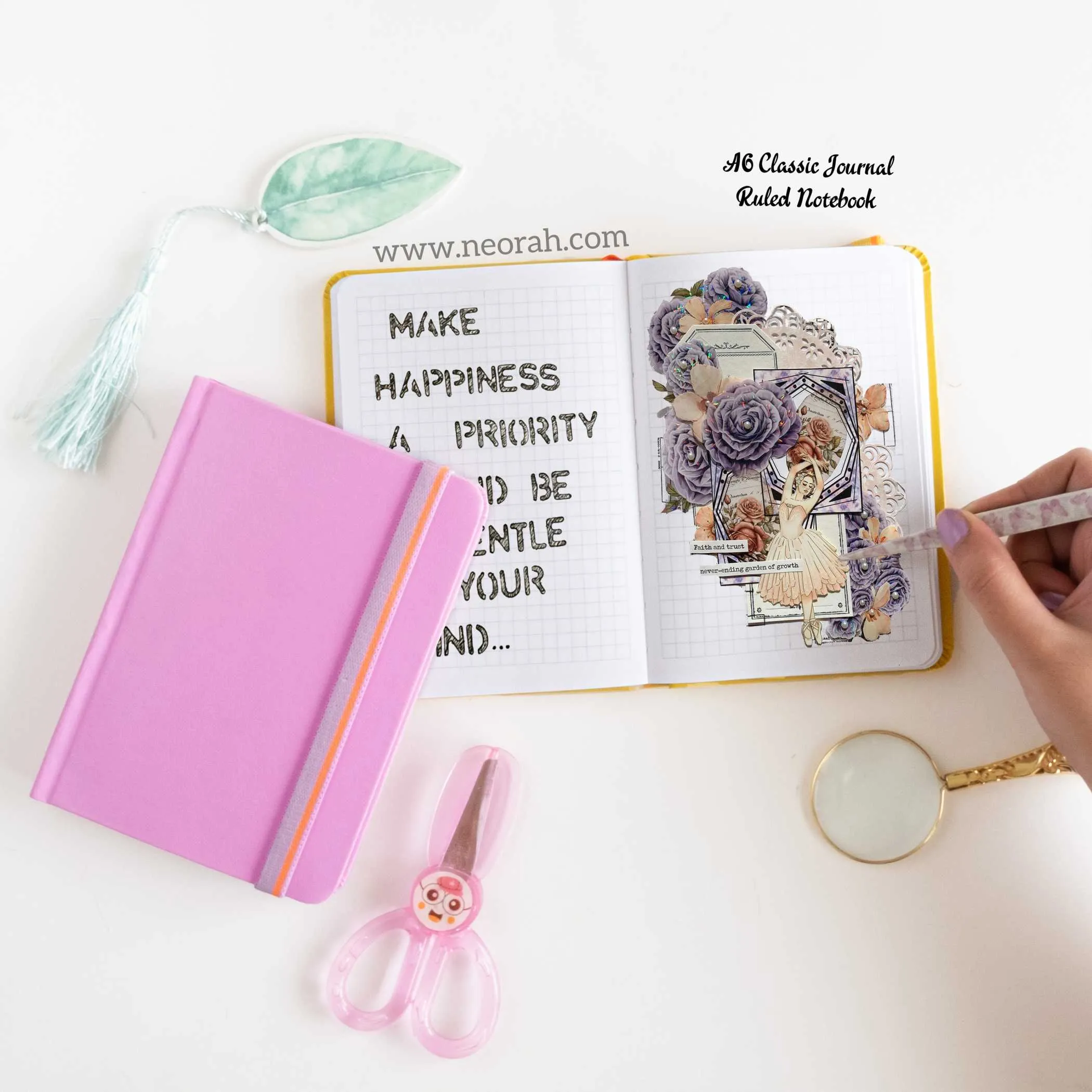 A6 - CLASSIC NOTEBOOK - HARDCOVER