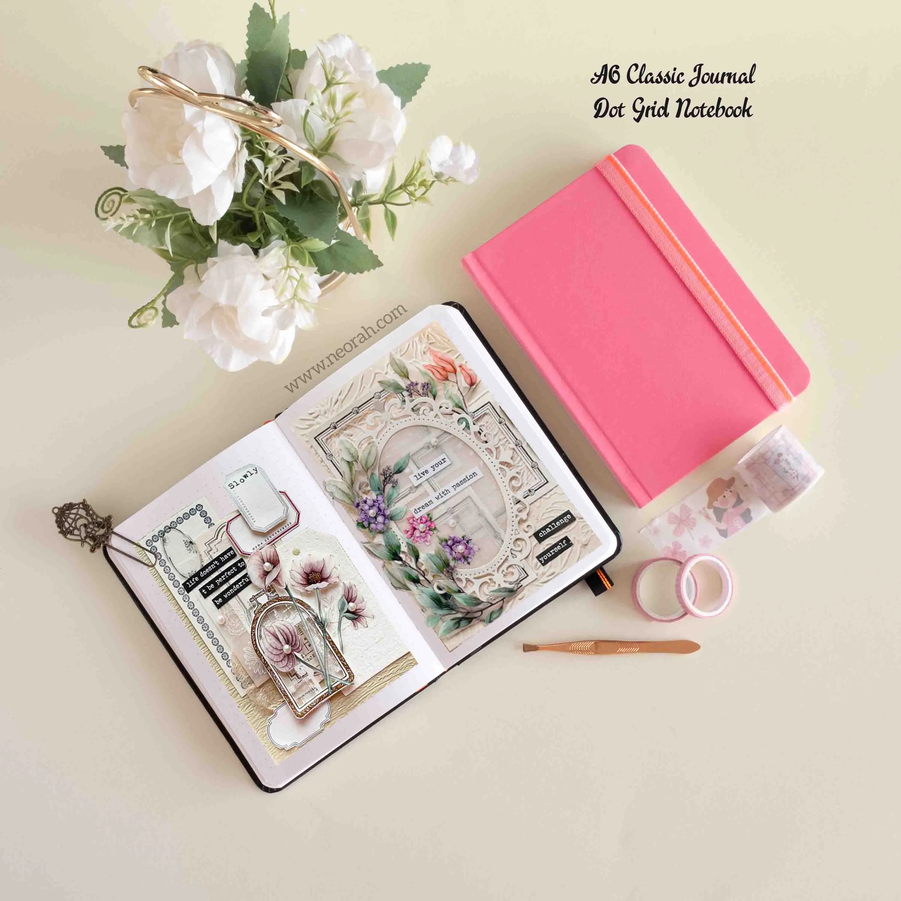 A6 - CLASSIC NOTEBOOK - HARDCOVER