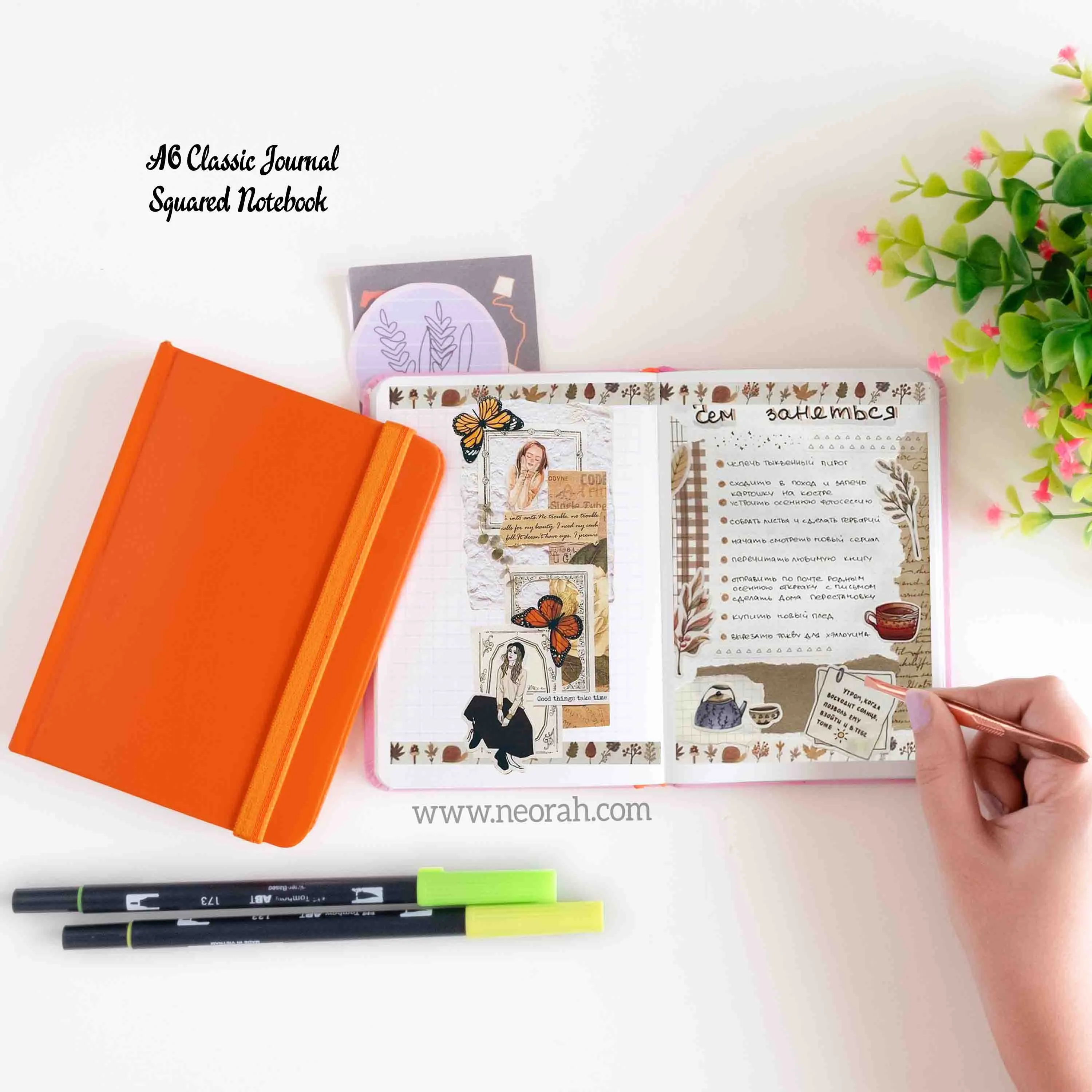 A6 - CLASSIC NOTEBOOK - HARDCOVER