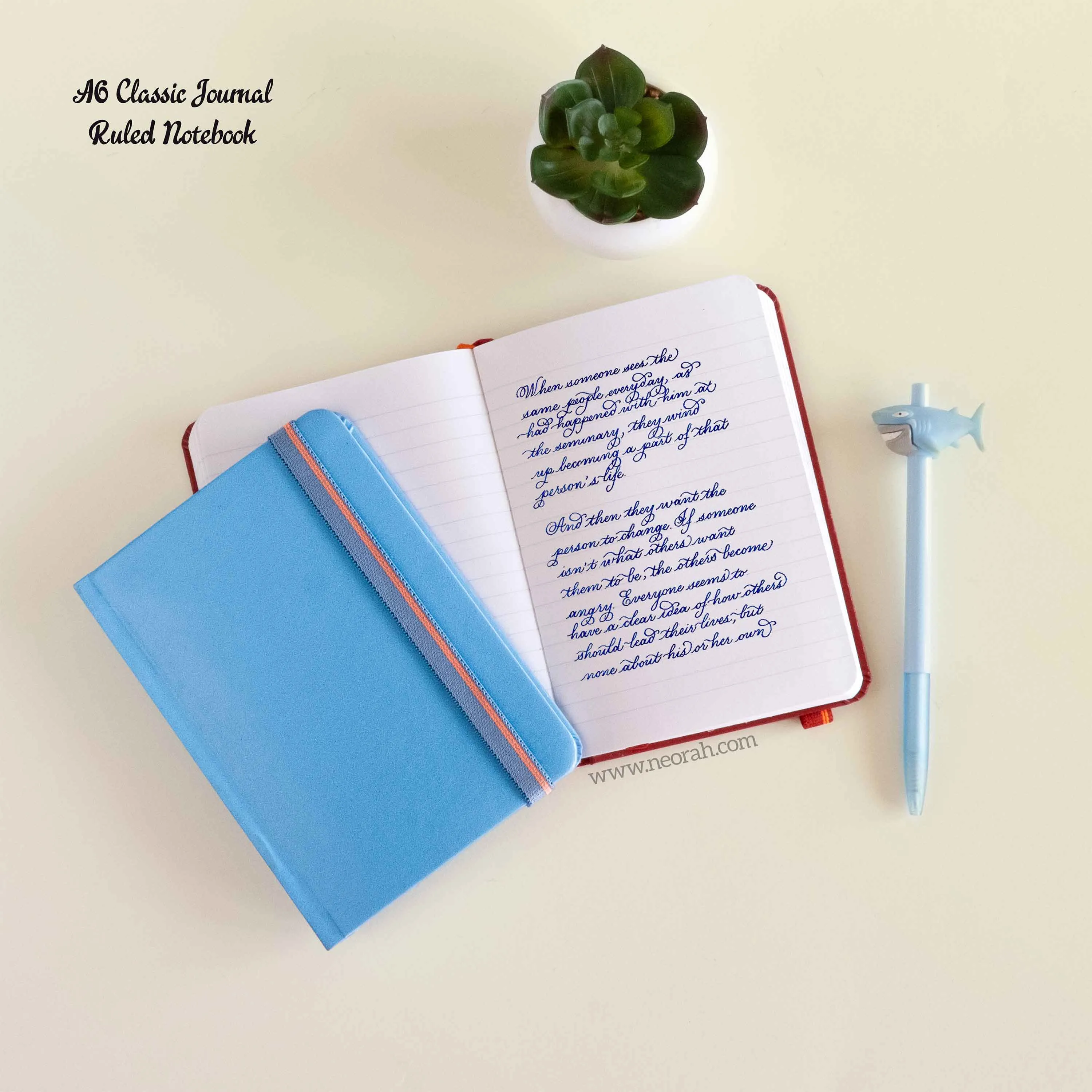 A6 - CLASSIC NOTEBOOK - HARDCOVER