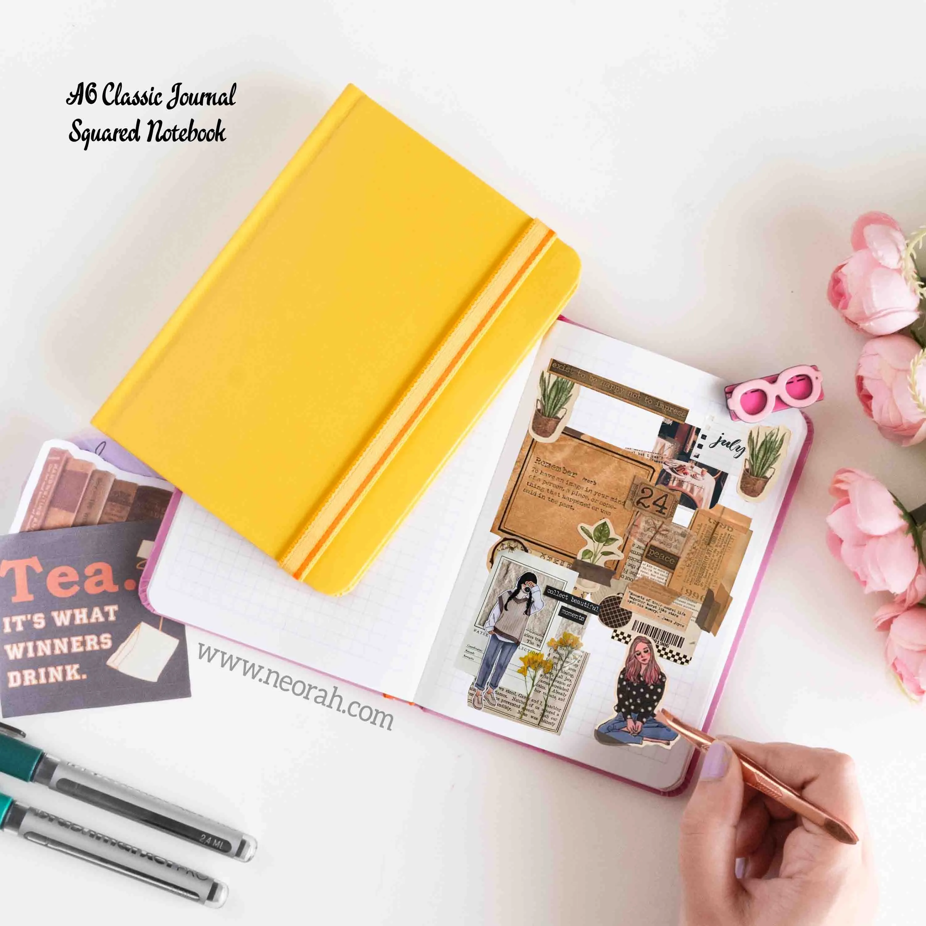 A6 - CLASSIC NOTEBOOK - HARDCOVER