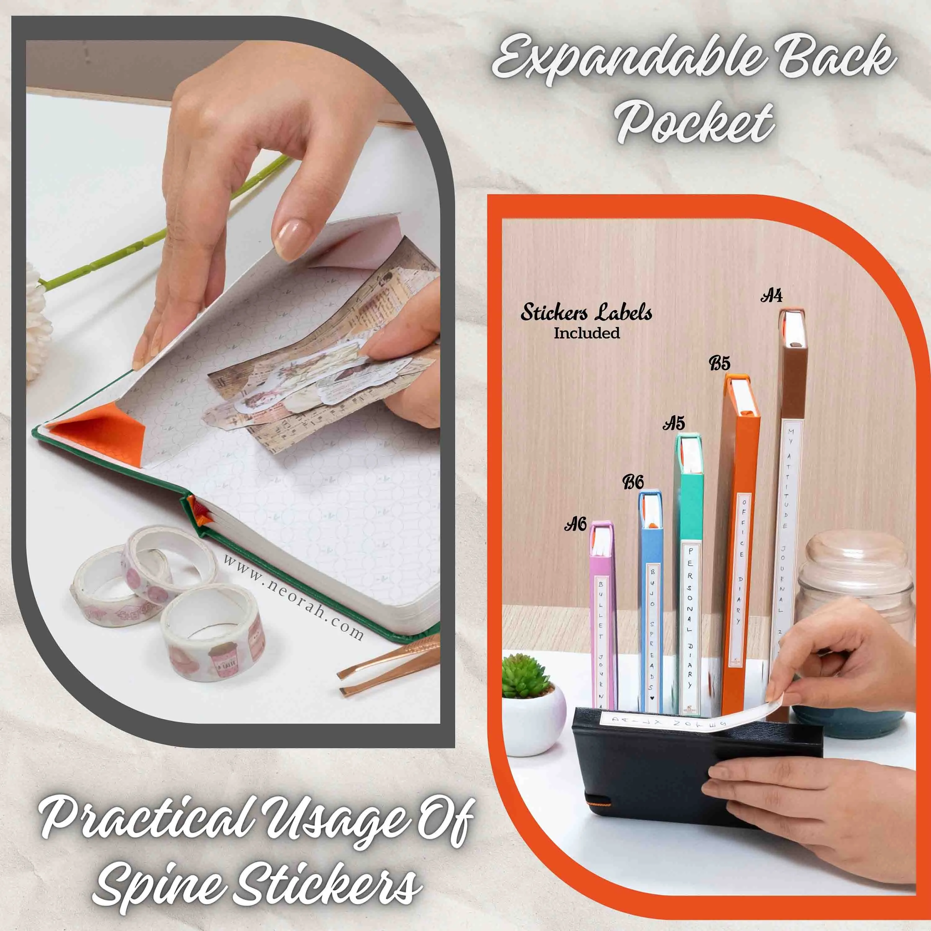 A6 - CLASSIC NOTEBOOK - HARDCOVER
