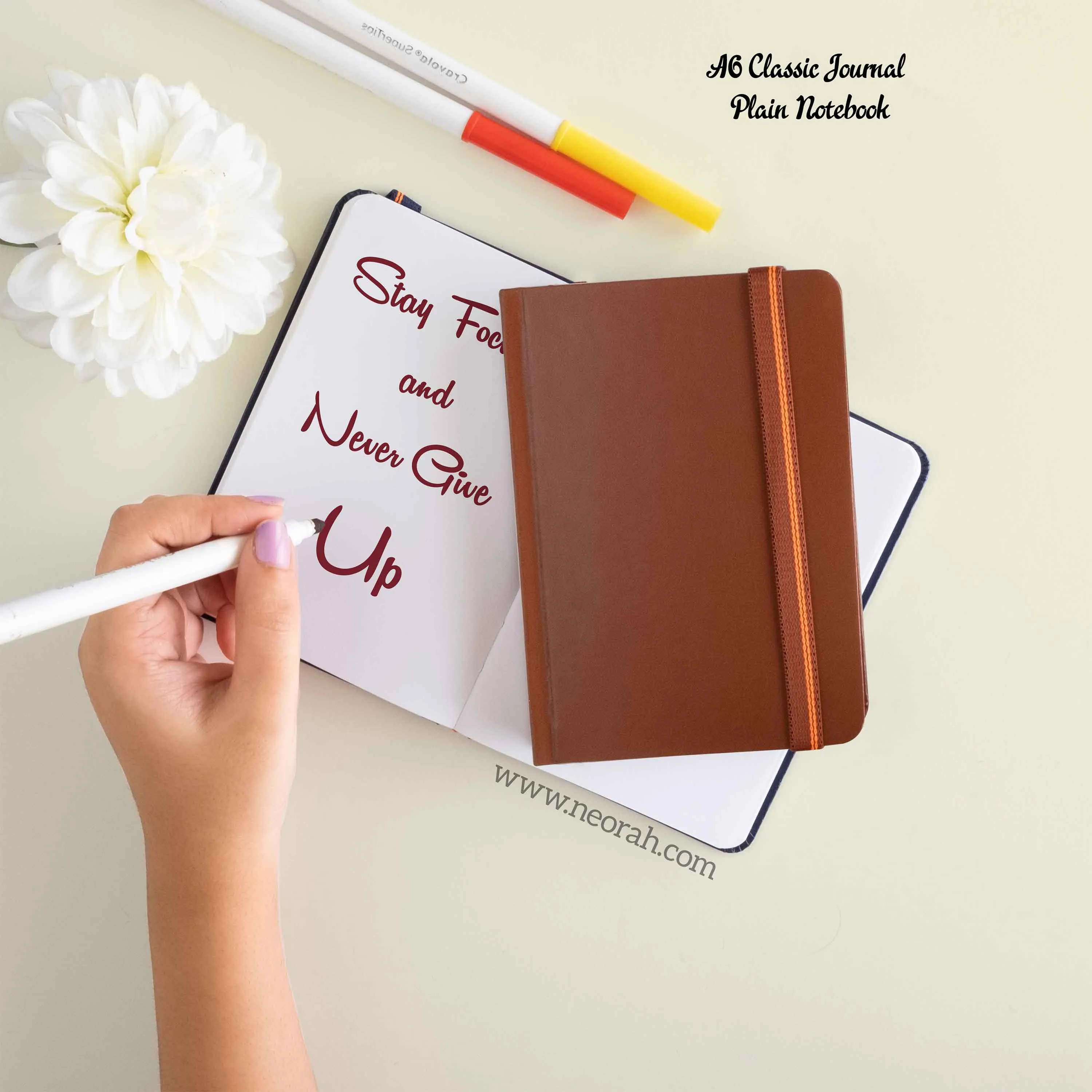 A6 - CLASSIC NOTEBOOK - HARDCOVER