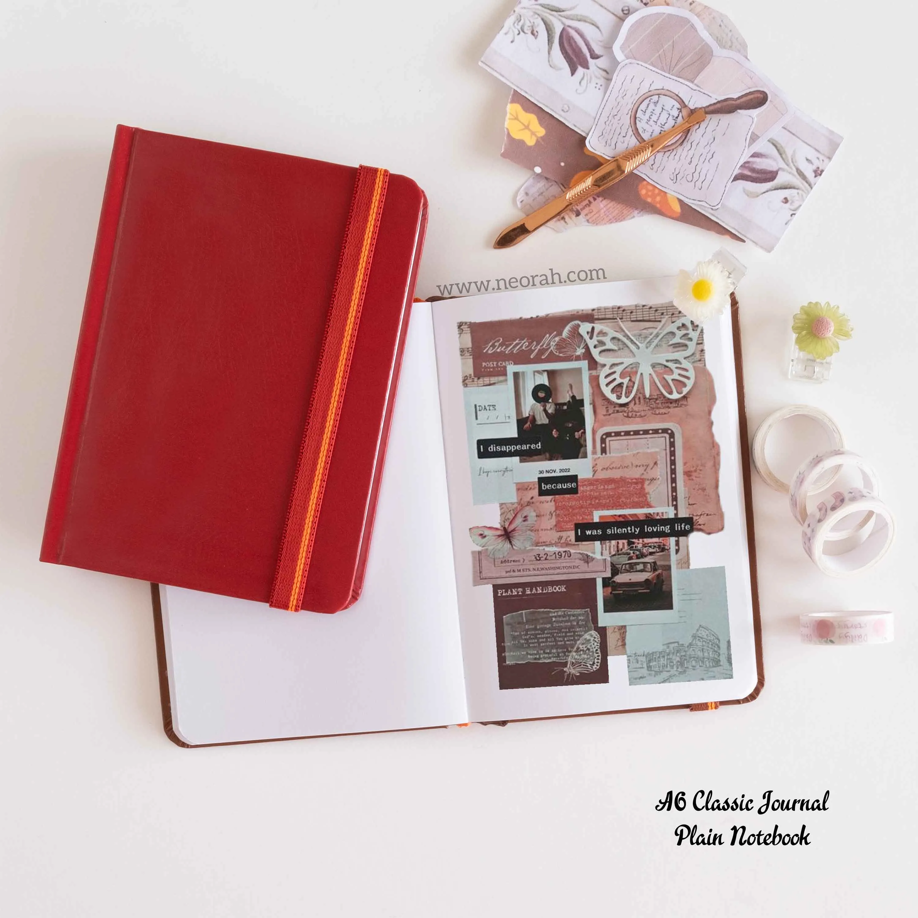 A6 - CLASSIC NOTEBOOK - HARDCOVER