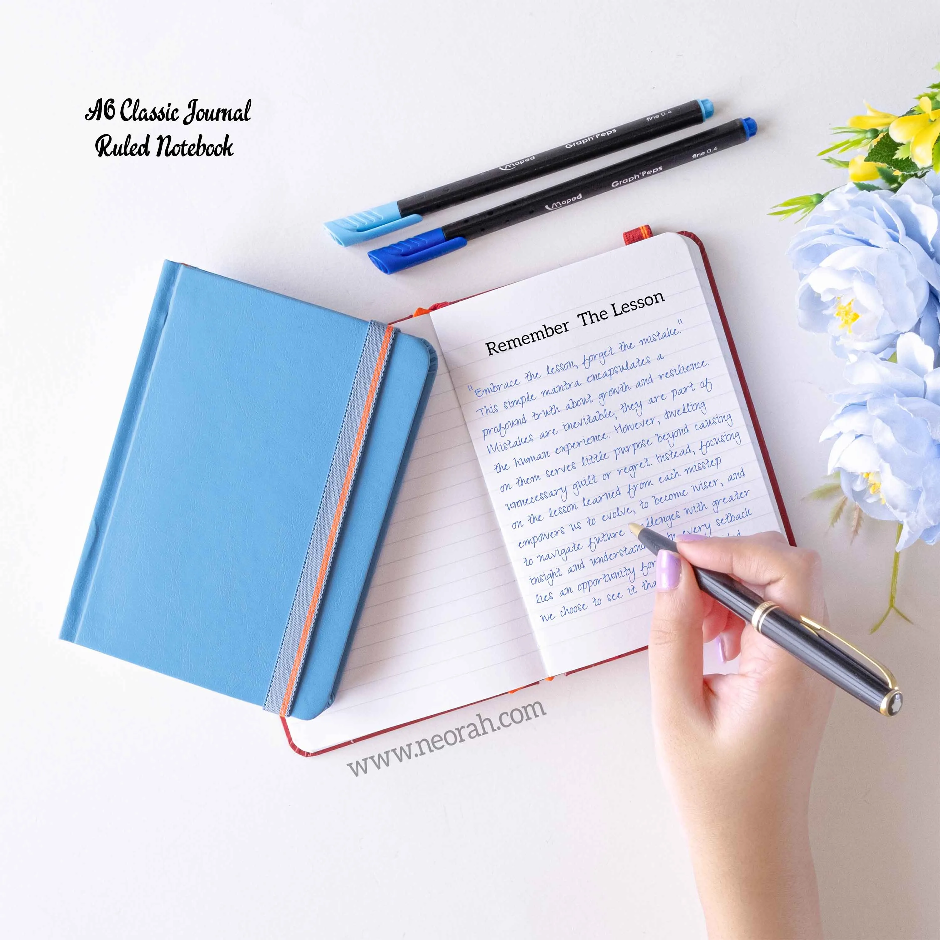 A6 - CLASSIC NOTEBOOK - HARDCOVER