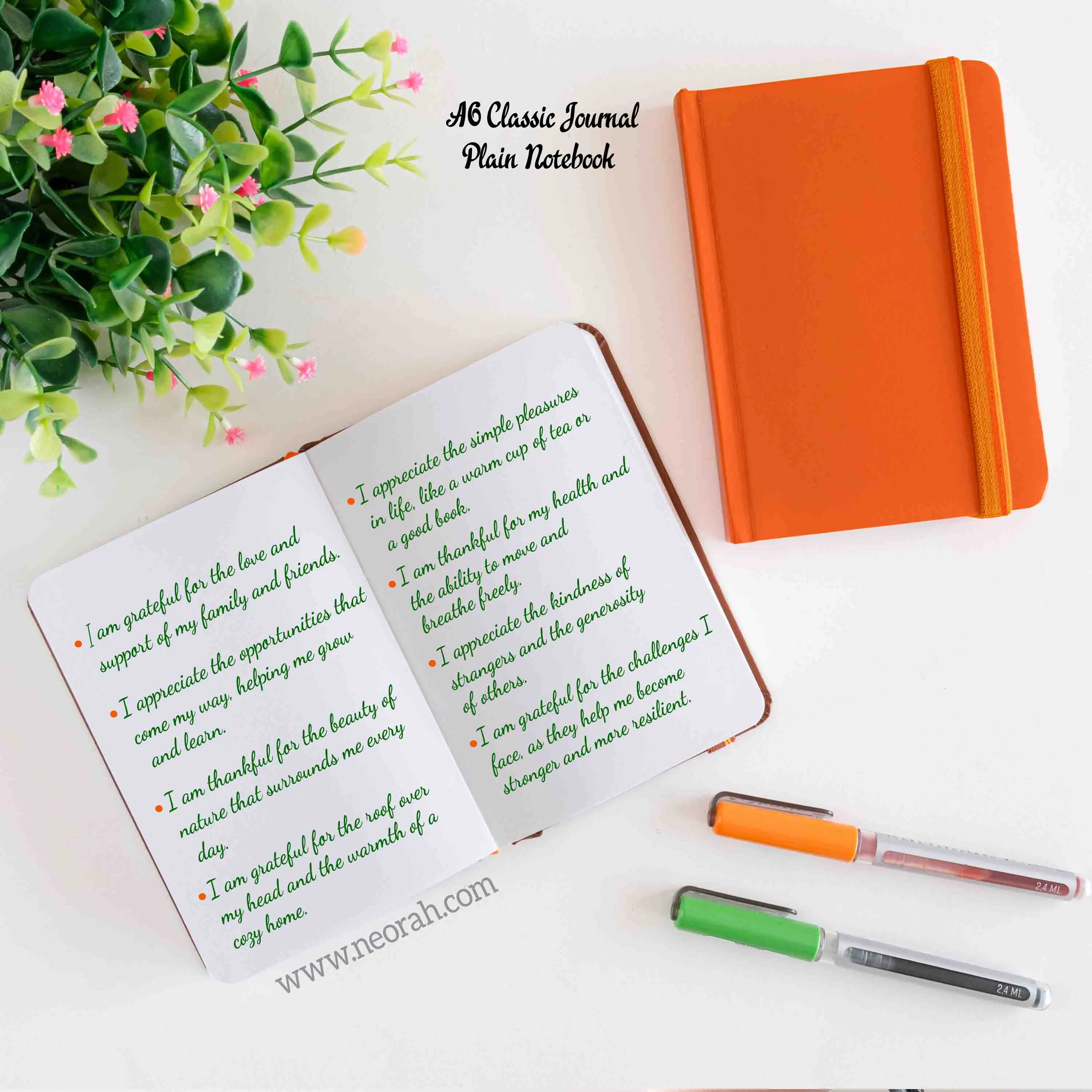 A6 - CLASSIC NOTEBOOK - HARDCOVER