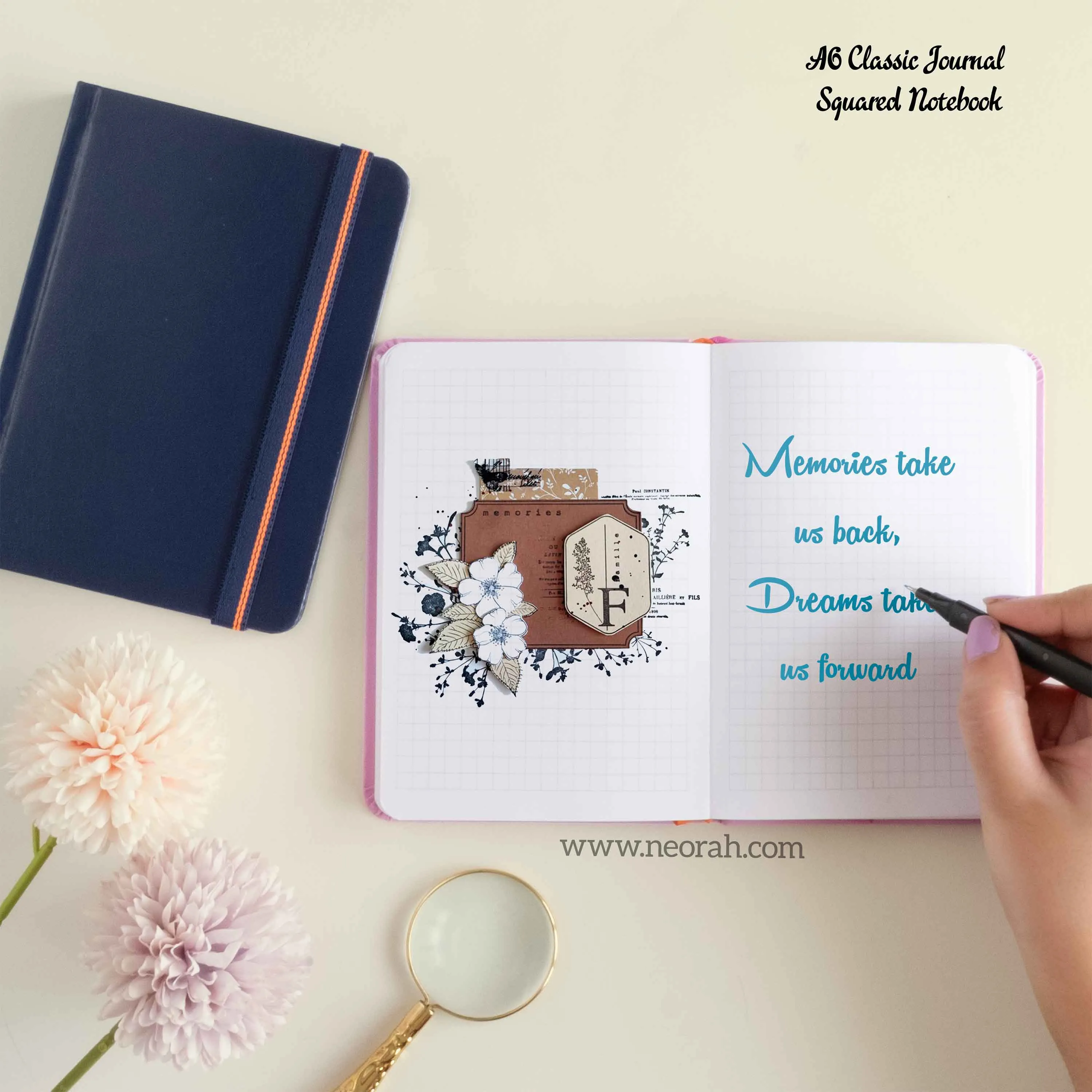 A6 - CLASSIC NOTEBOOK - HARDCOVER