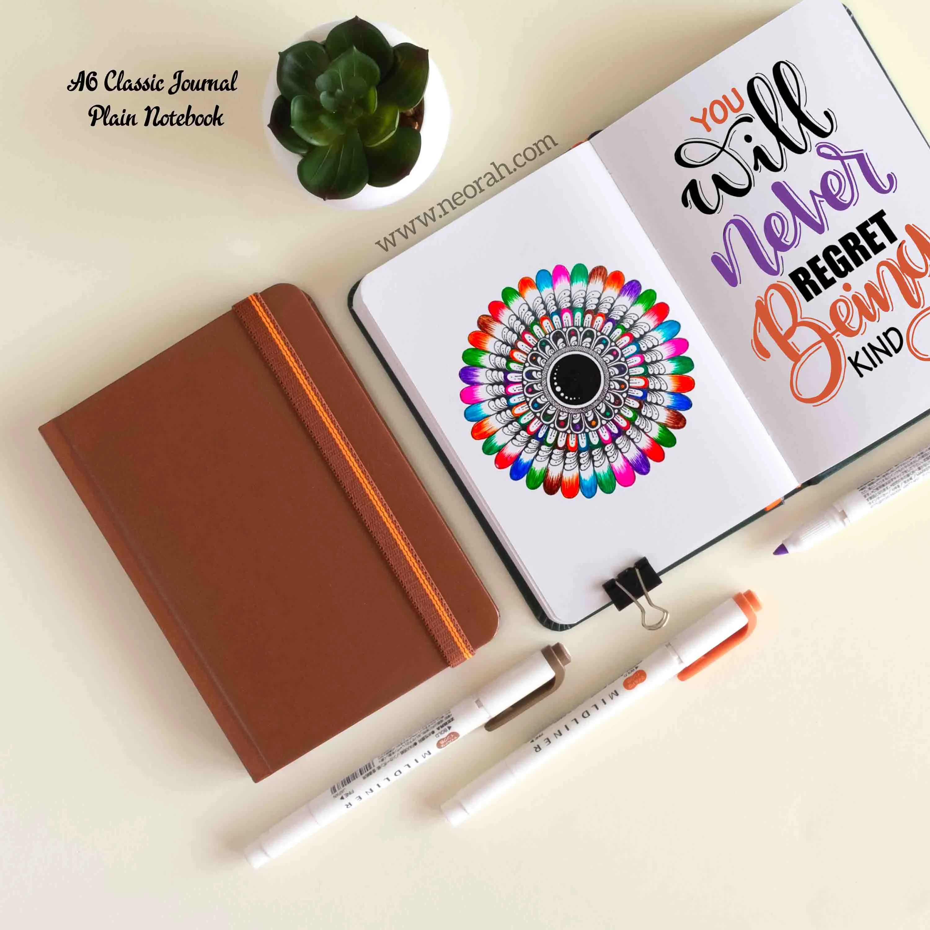A6 - CLASSIC NOTEBOOK - HARDCOVER