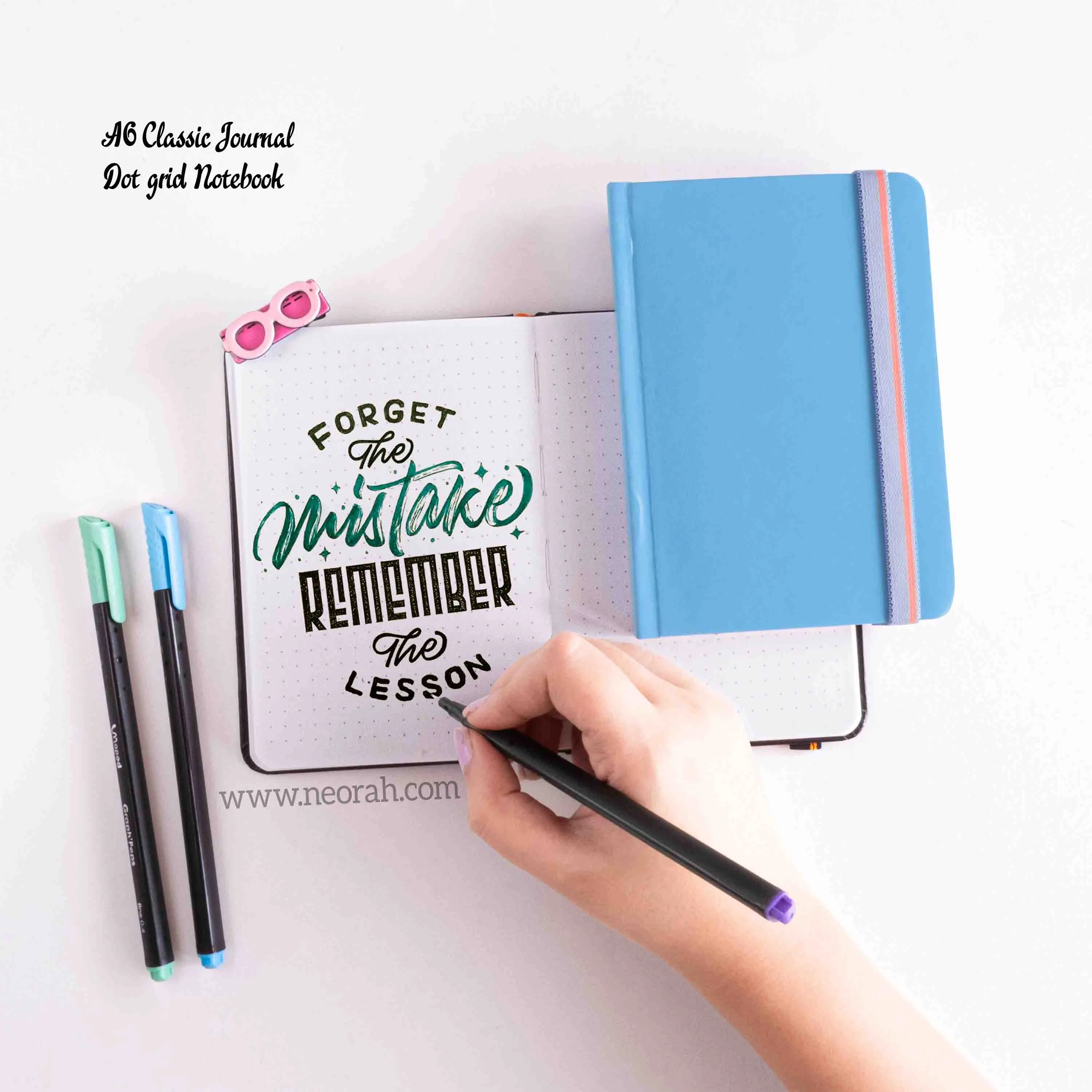 A6 - CLASSIC NOTEBOOK - HARDCOVER
