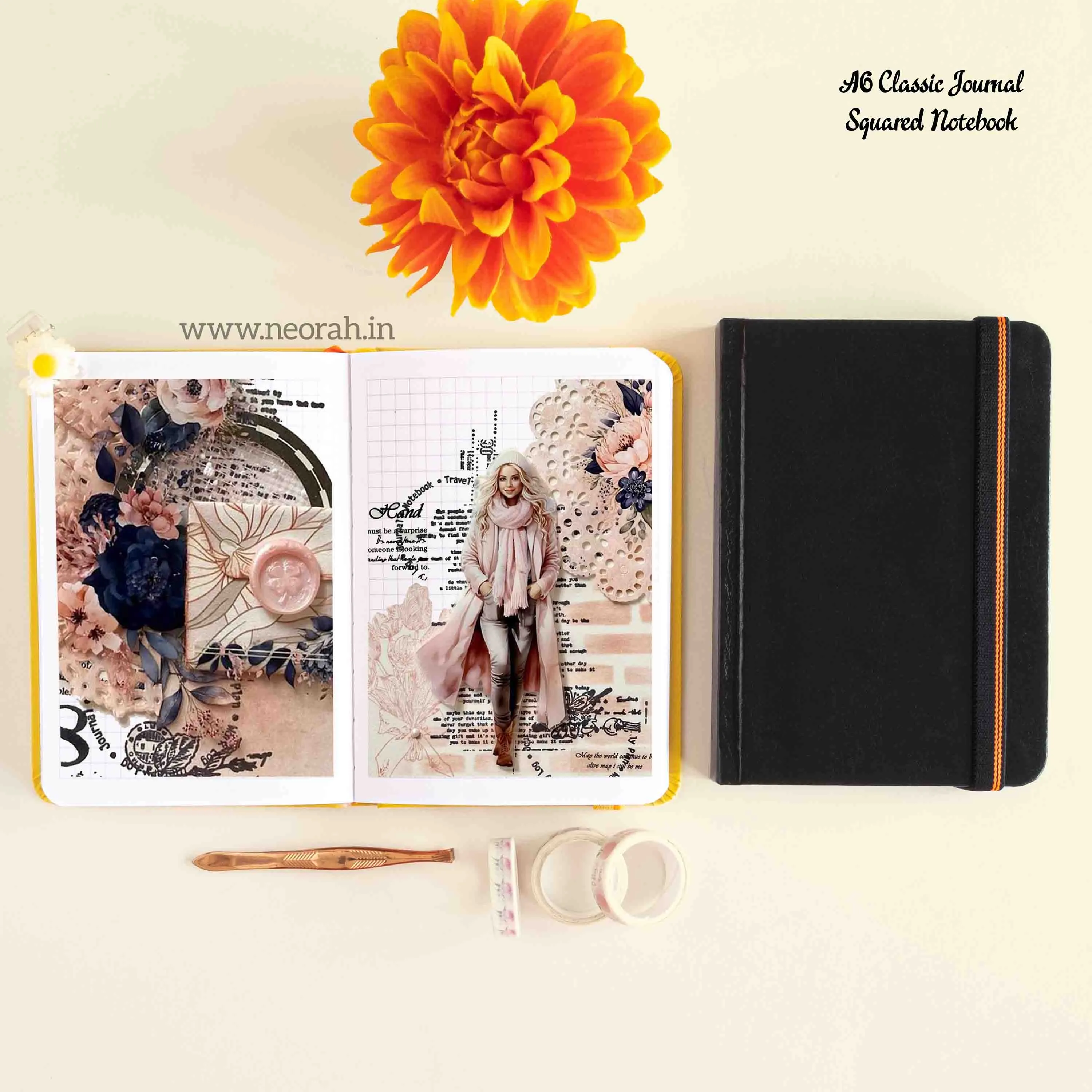 A6 - CLASSIC NOTEBOOK - HARDCOVER
