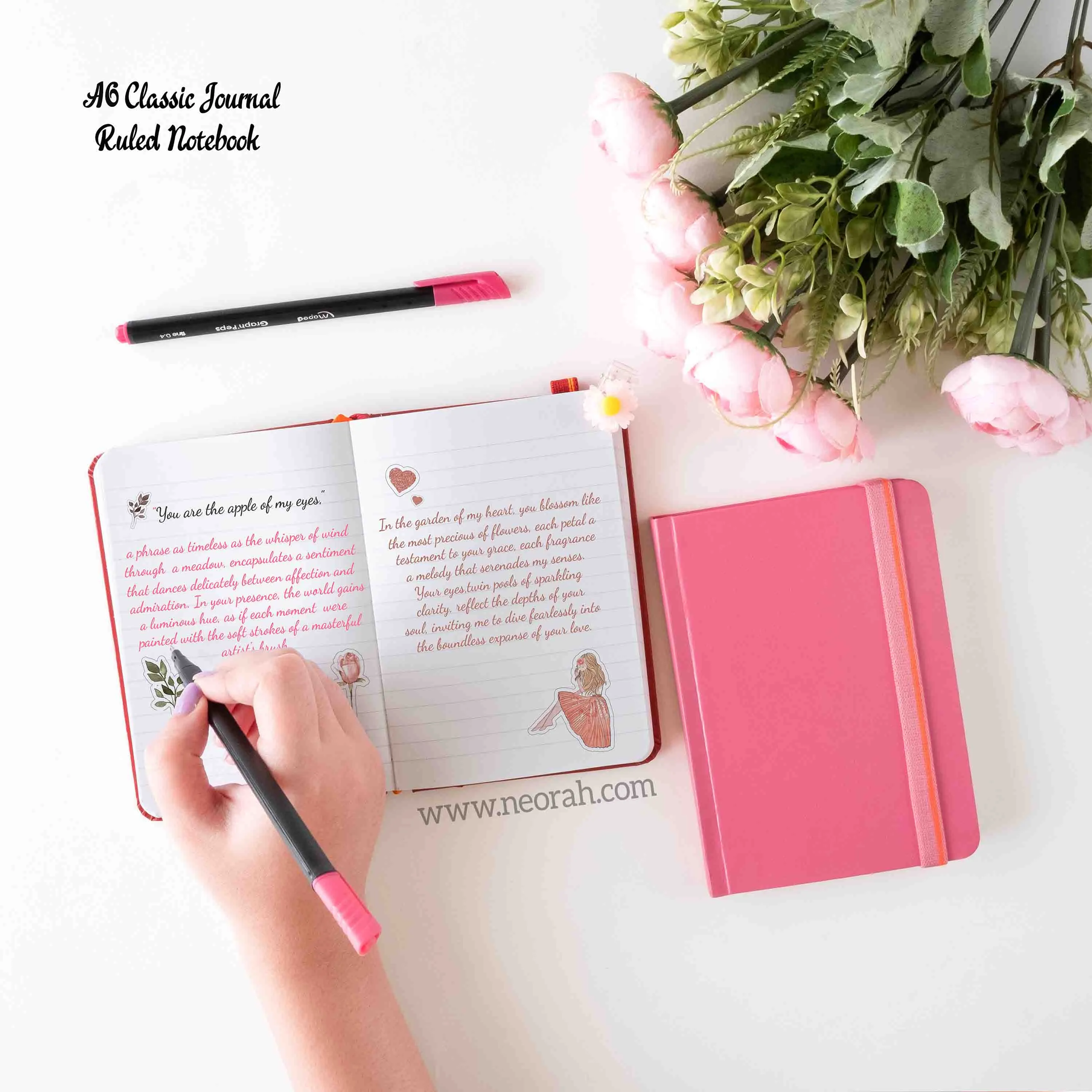 A6 - CLASSIC NOTEBOOK - HARDCOVER