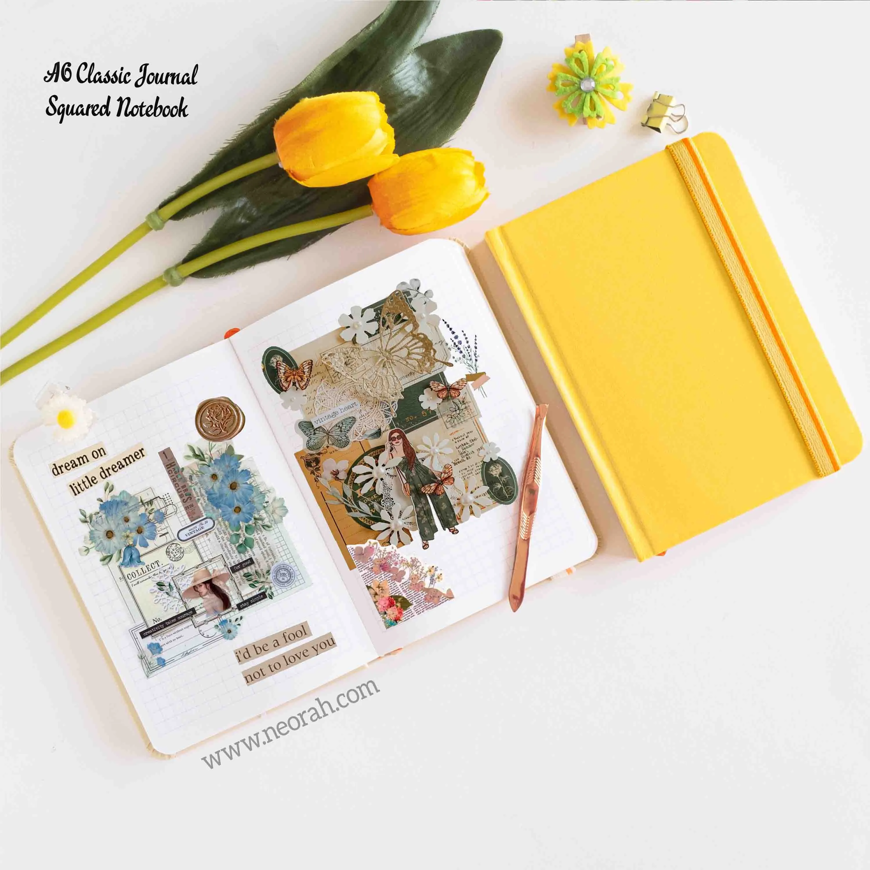 A6 - CLASSIC NOTEBOOK - HARDCOVER