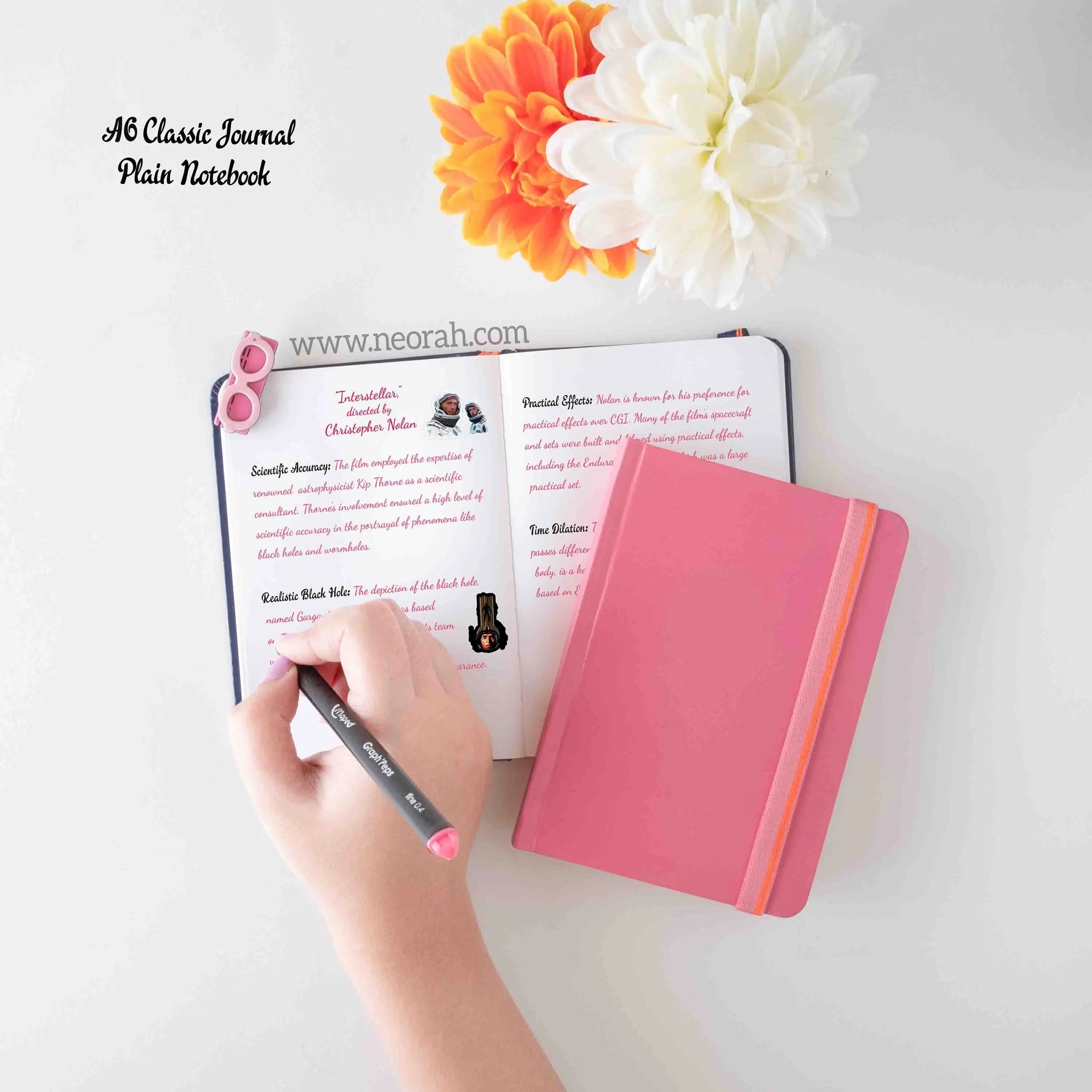 A6 - CLASSIC NOTEBOOK - HARDCOVER