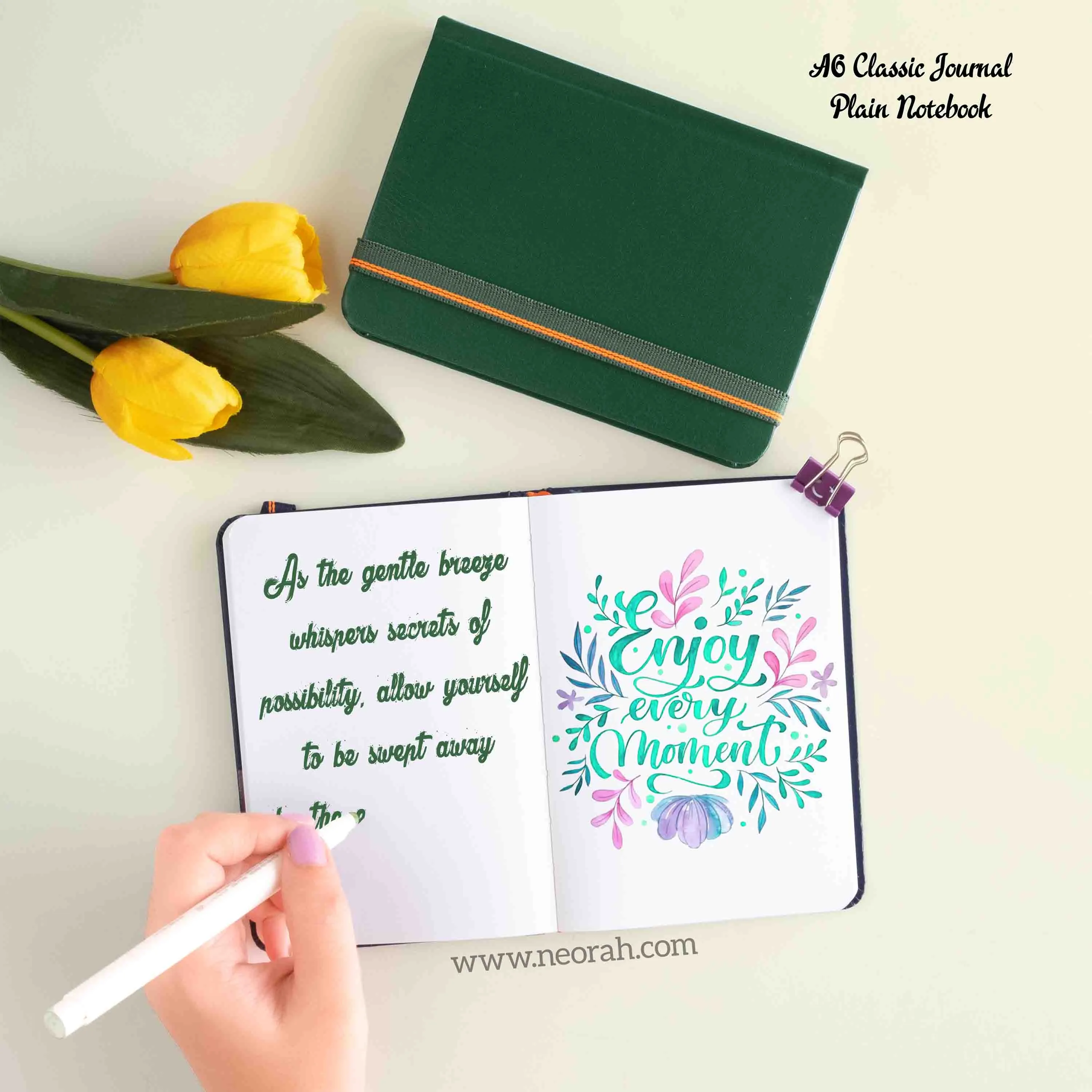 A6 - CLASSIC NOTEBOOK - HARDCOVER
