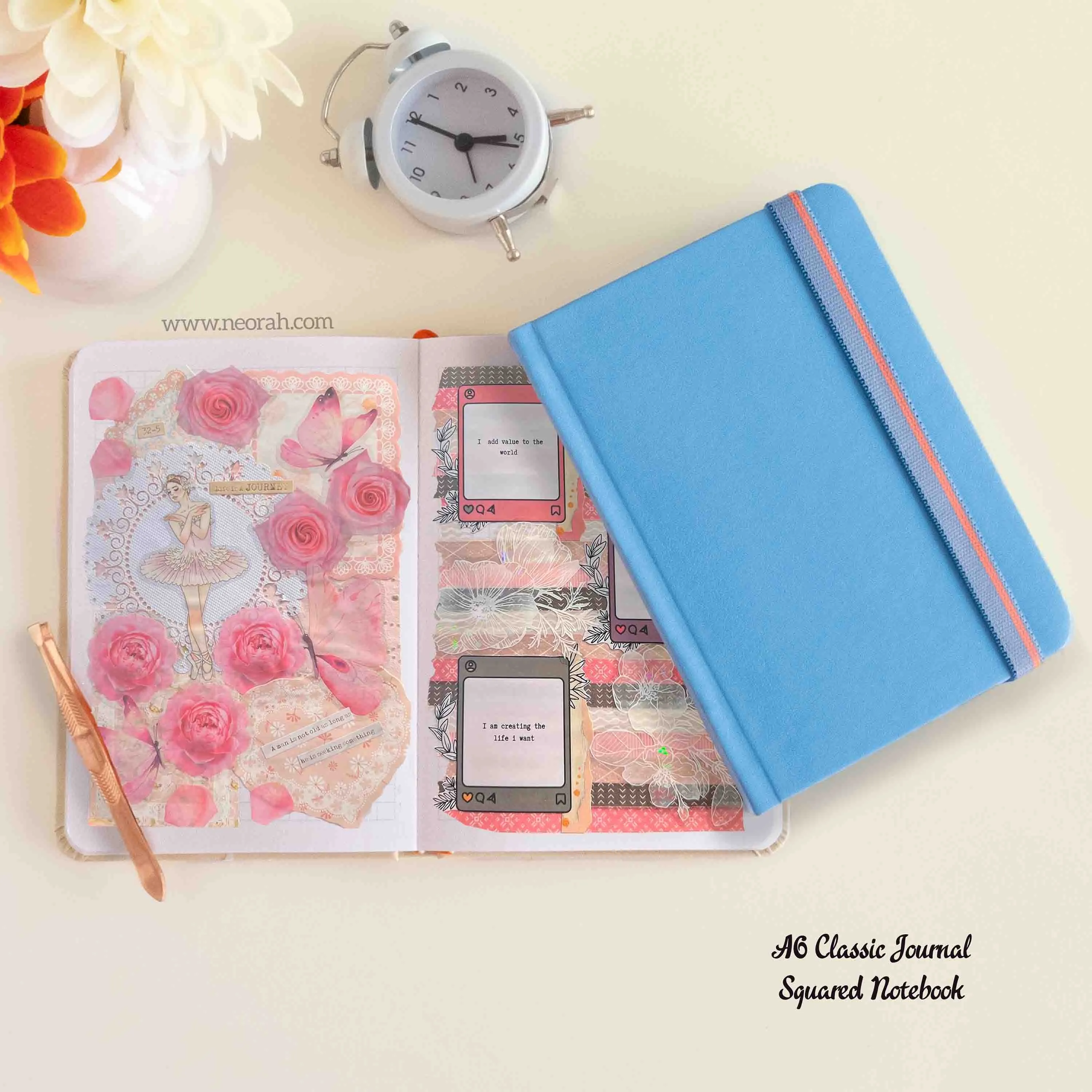 A6 - CLASSIC NOTEBOOK - HARDCOVER
