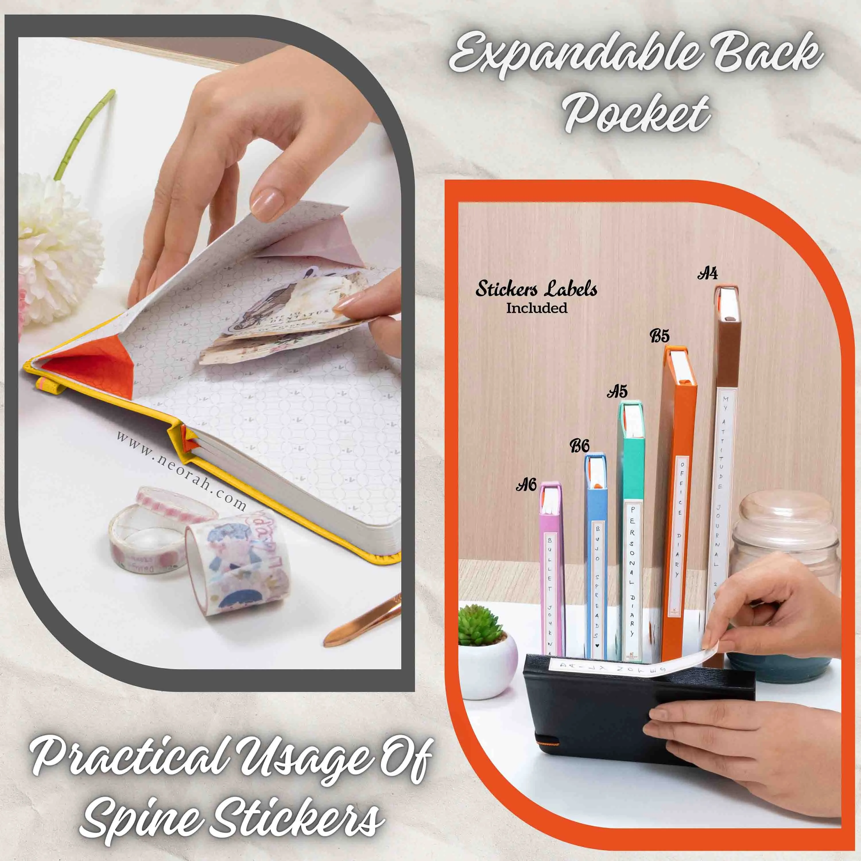 A6 - CLASSIC NOTEBOOK - HARDCOVER