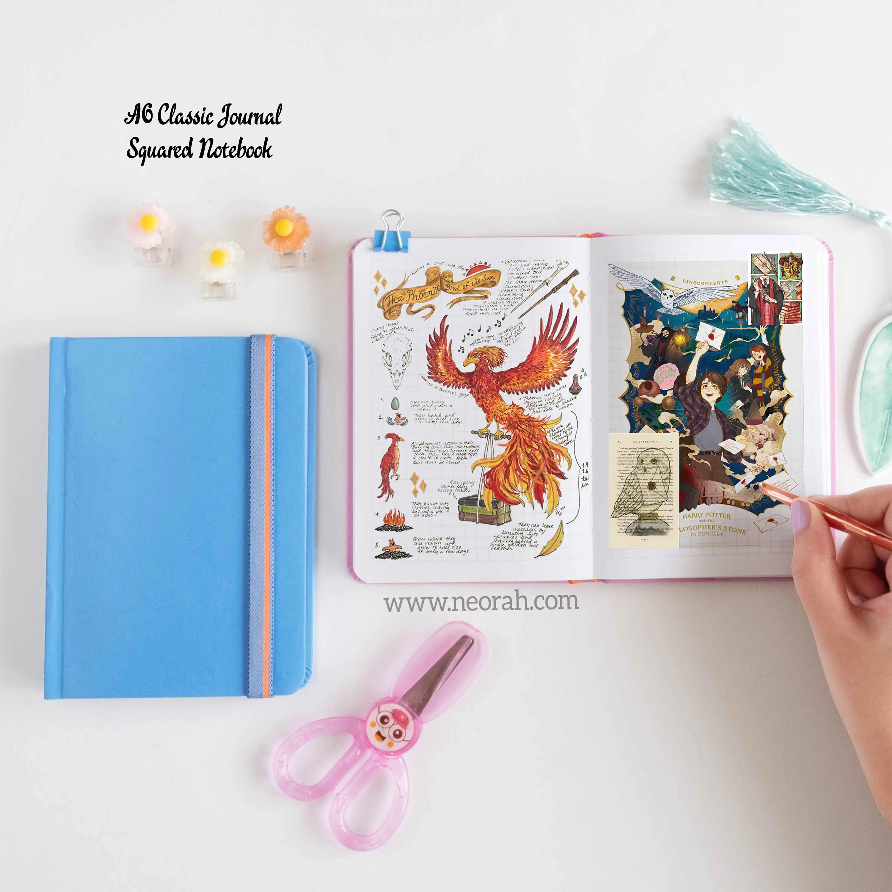 A6 - CLASSIC NOTEBOOK - HARDCOVER