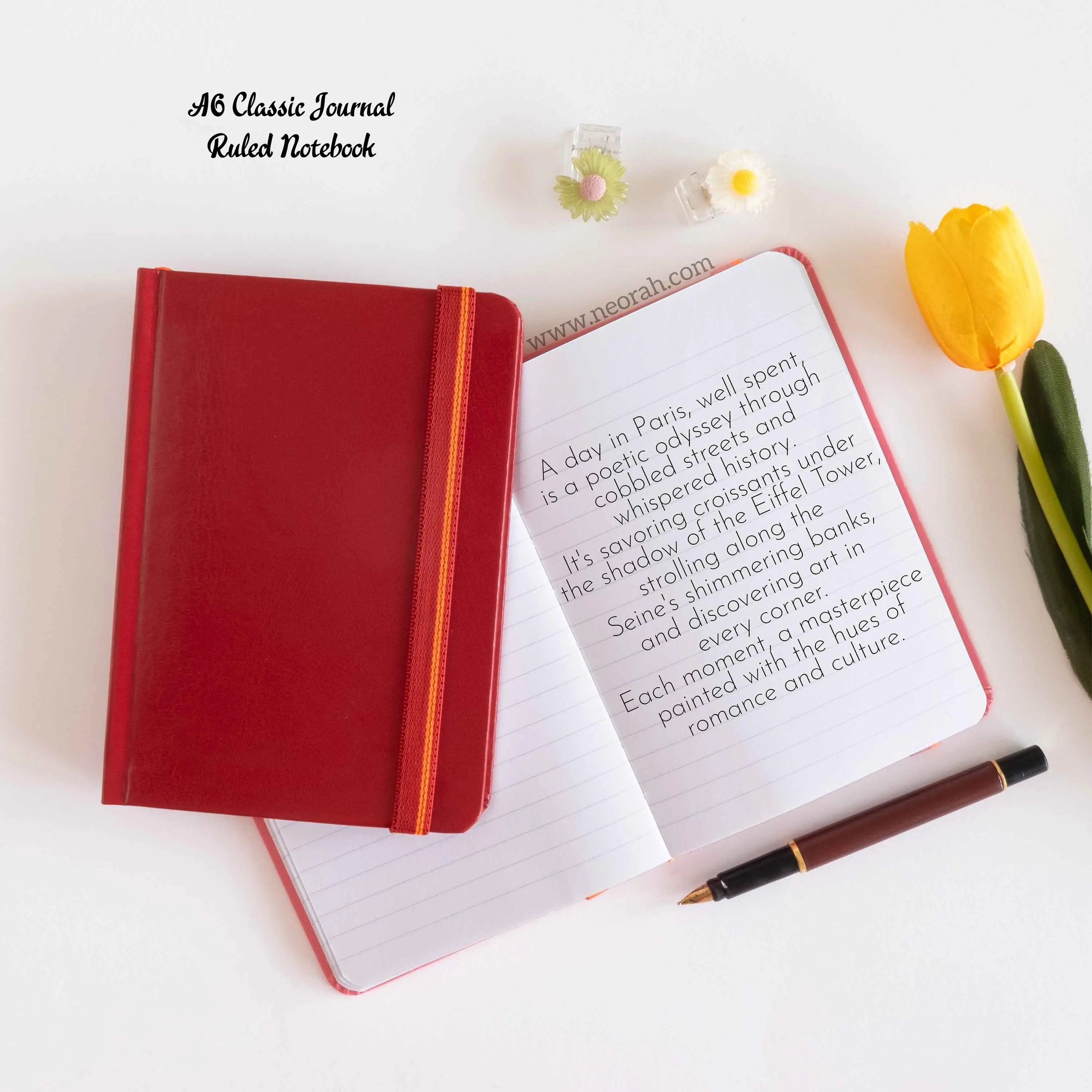 A6 - CLASSIC NOTEBOOK - HARDCOVER