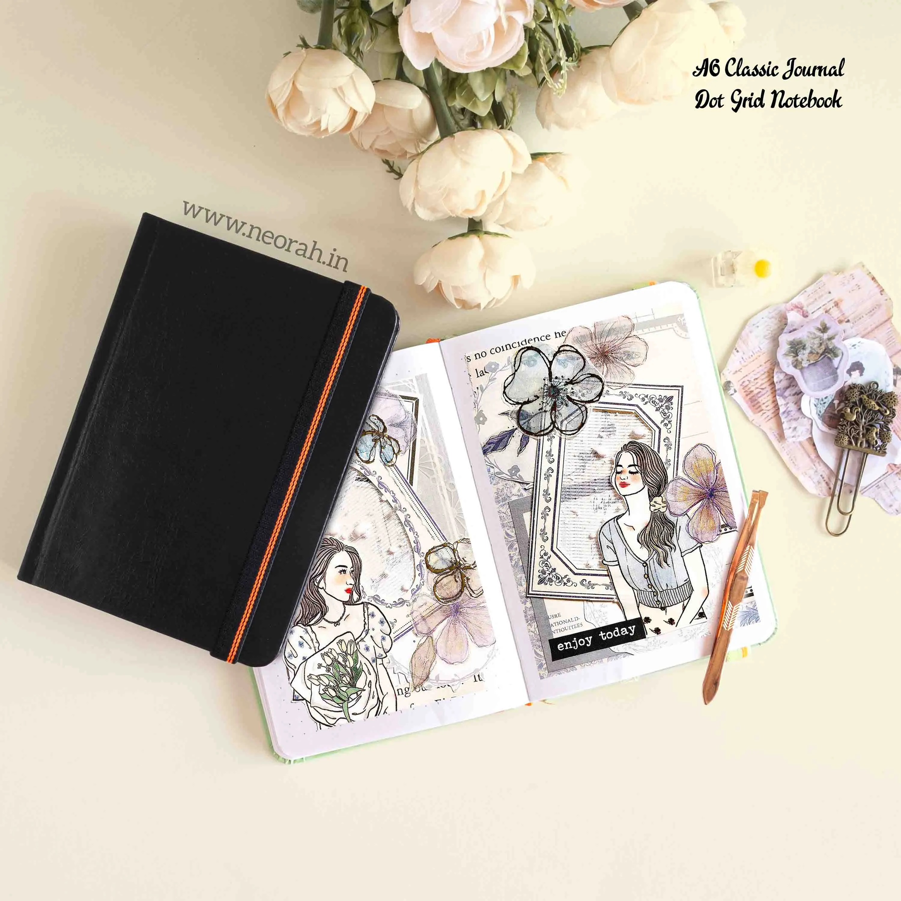 A6 - CLASSIC NOTEBOOK - HARDCOVER