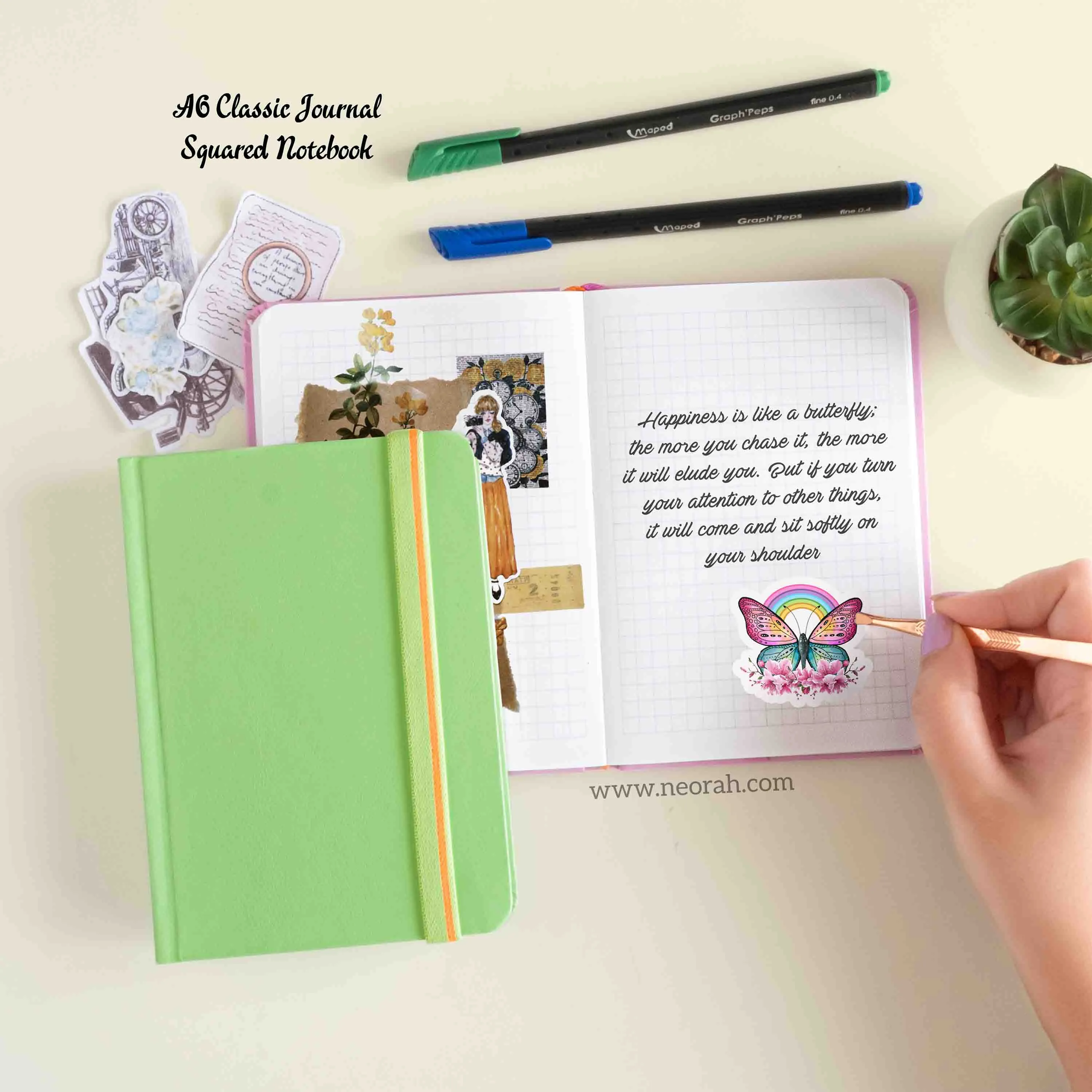 A6 - CLASSIC NOTEBOOK - HARDCOVER
