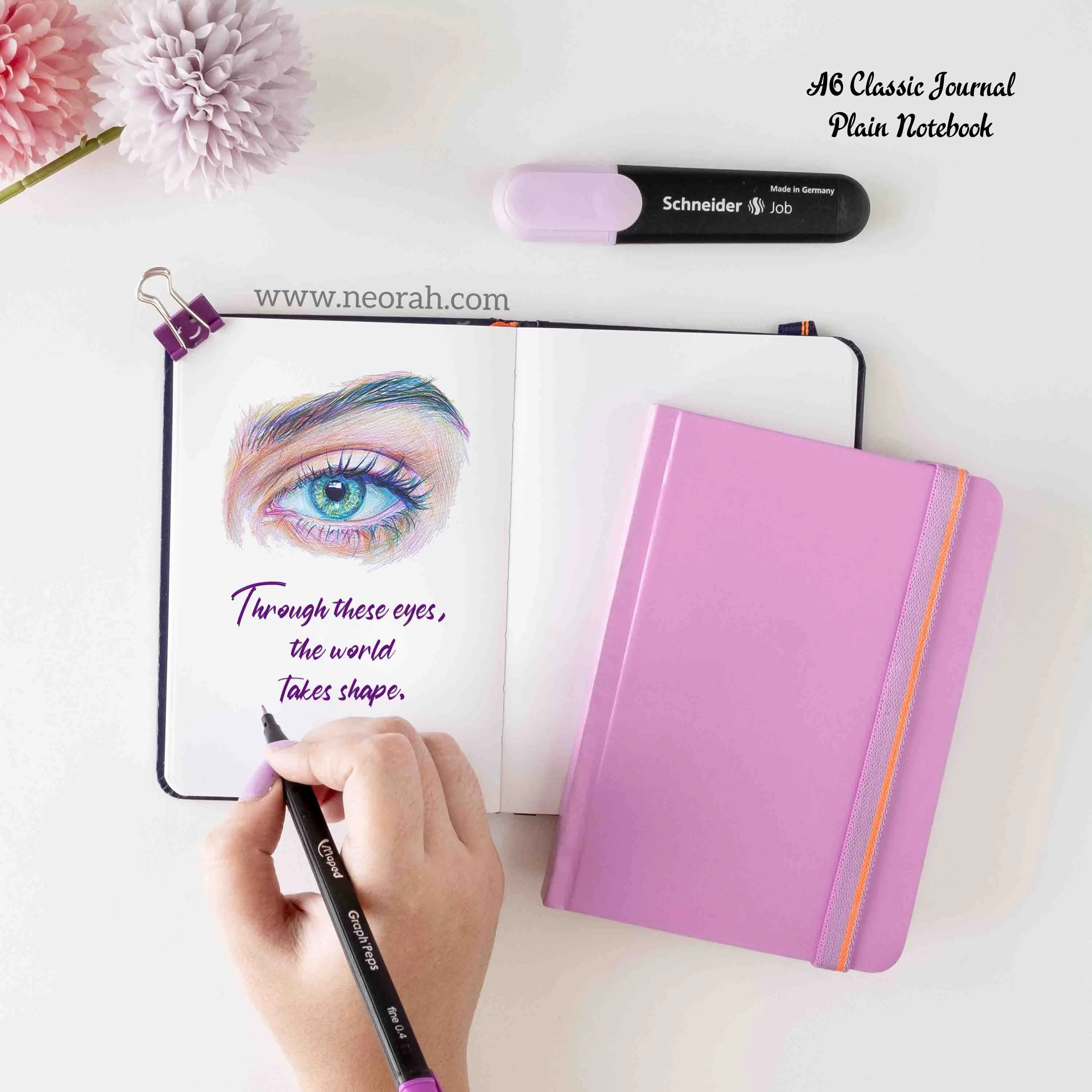 A6 - CLASSIC NOTEBOOK - HARDCOVER