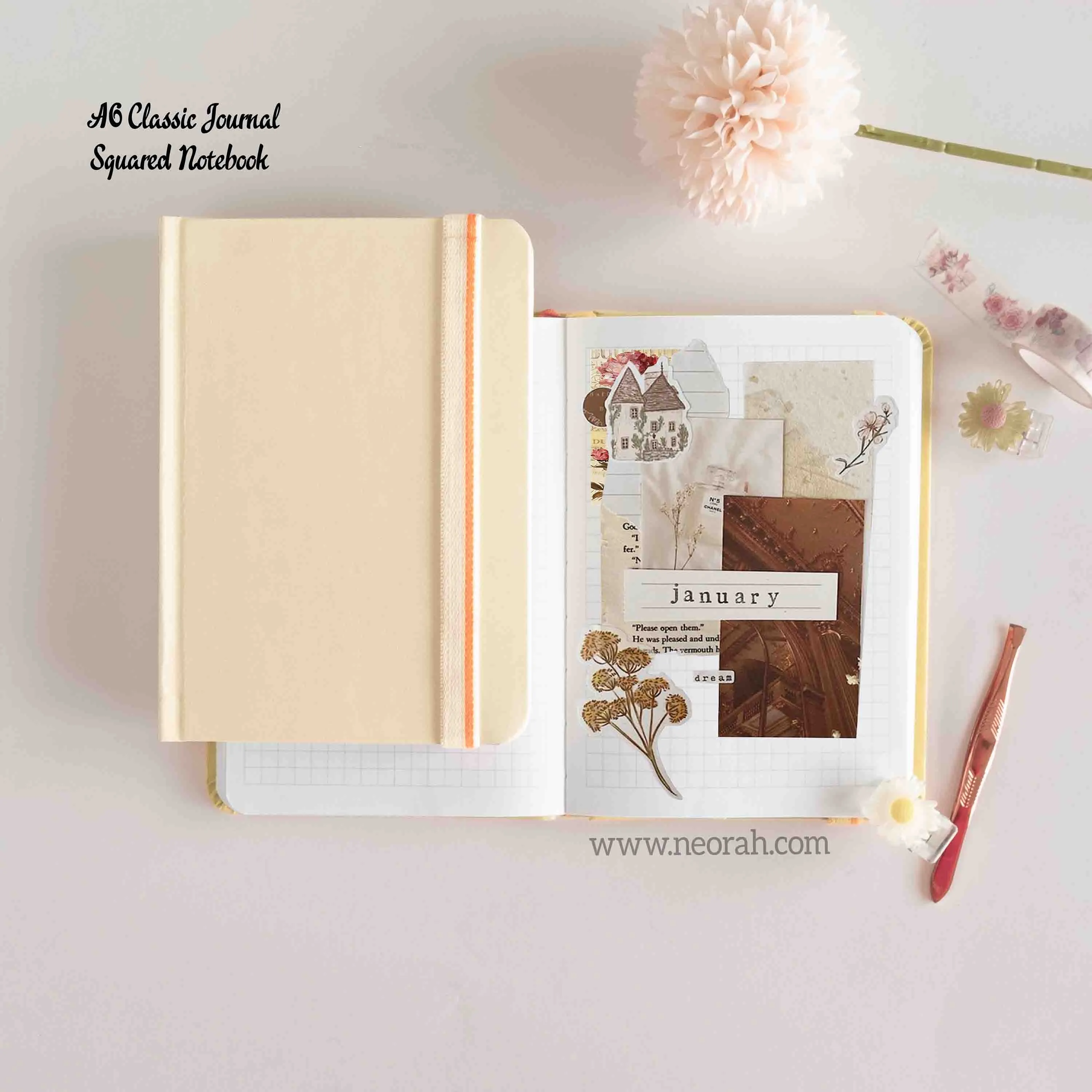A6 - CLASSIC NOTEBOOK - HARDCOVER