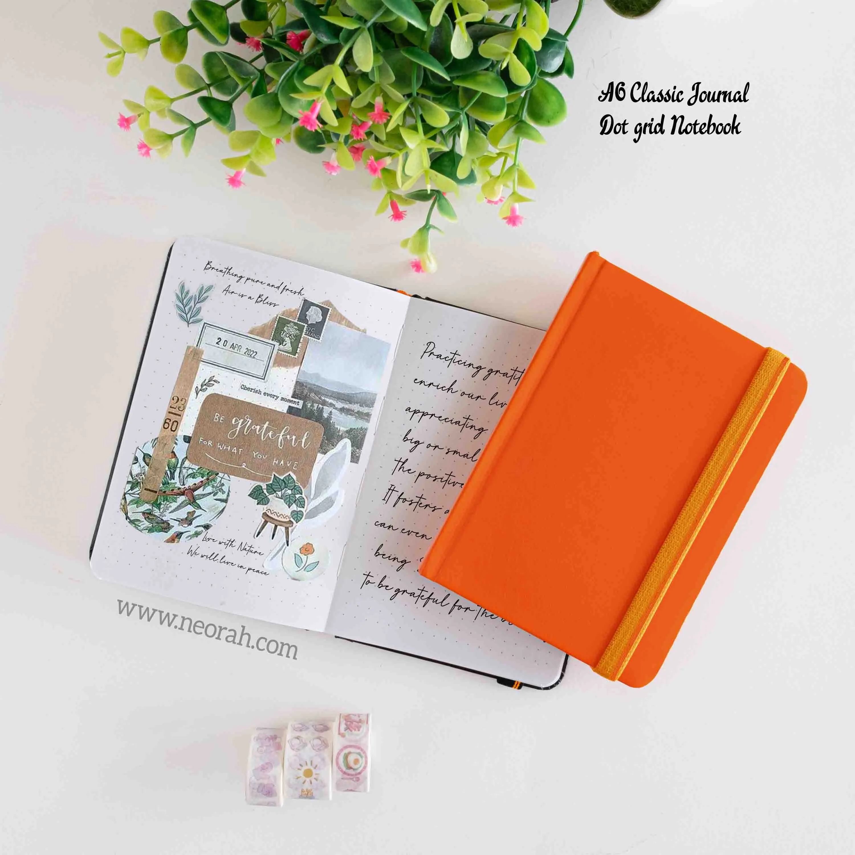 A6 - CLASSIC NOTEBOOK - HARDCOVER