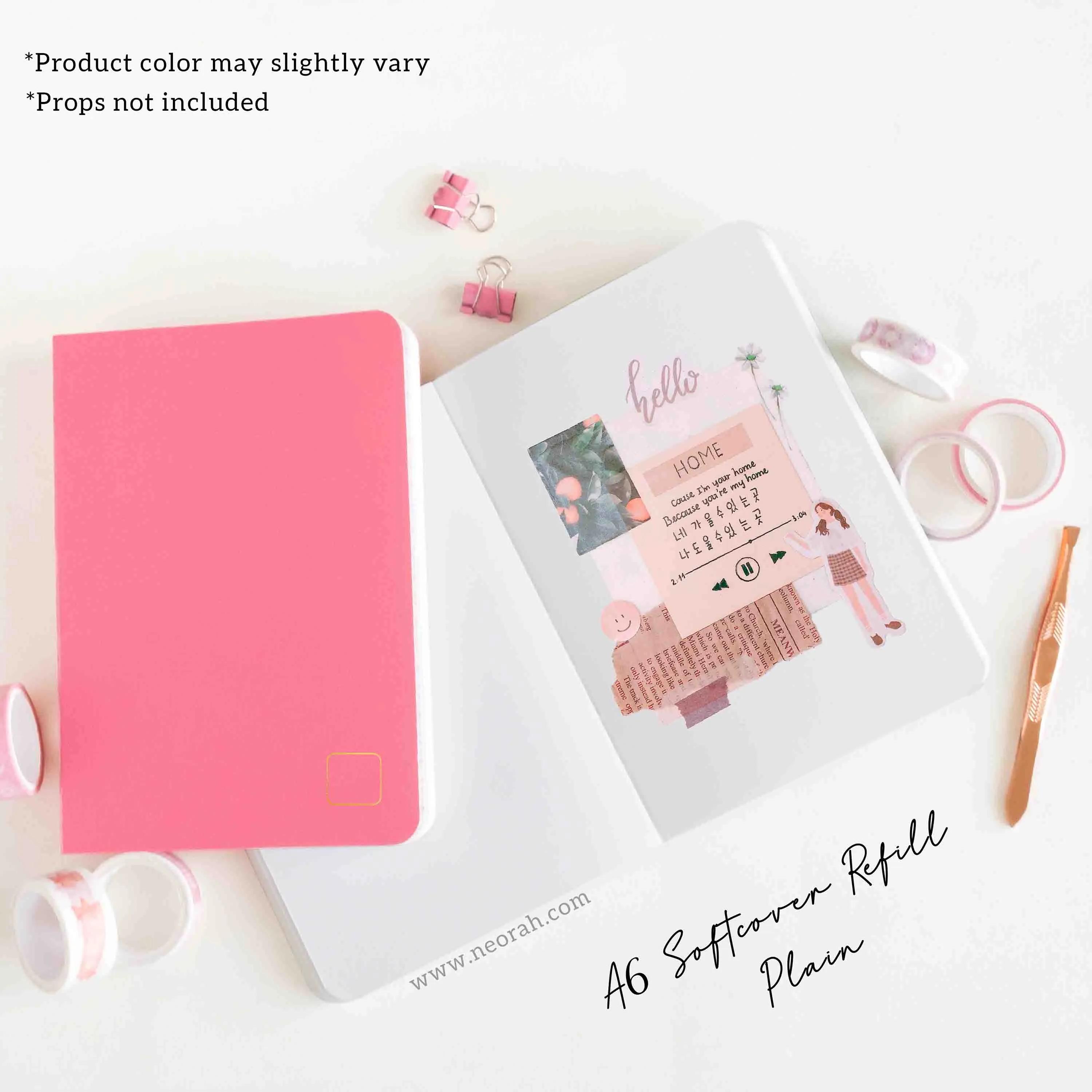 A6 - JOURNAL / REFILL-SOFTCOVER