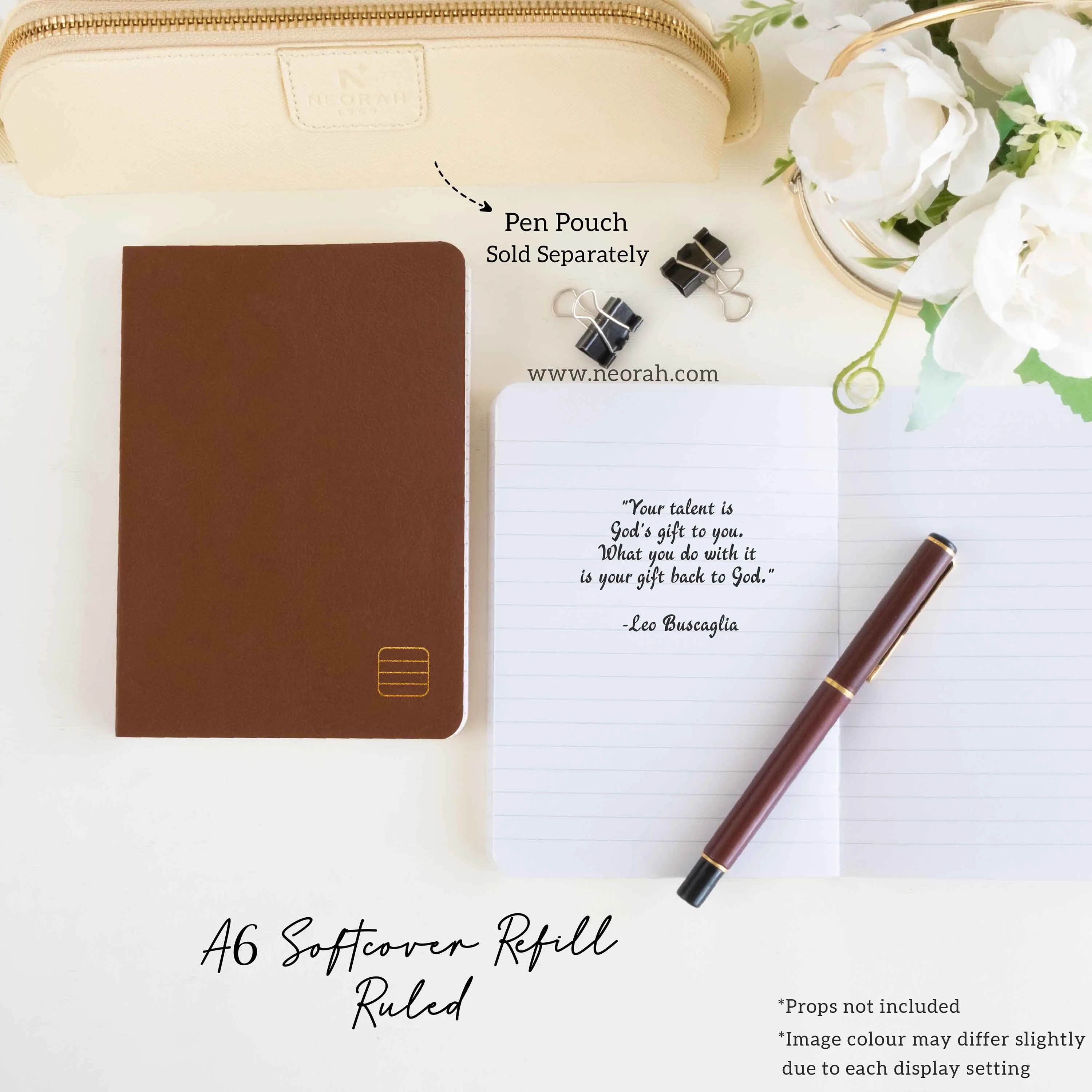 A6 - JOURNAL / REFILL-SOFTCOVER