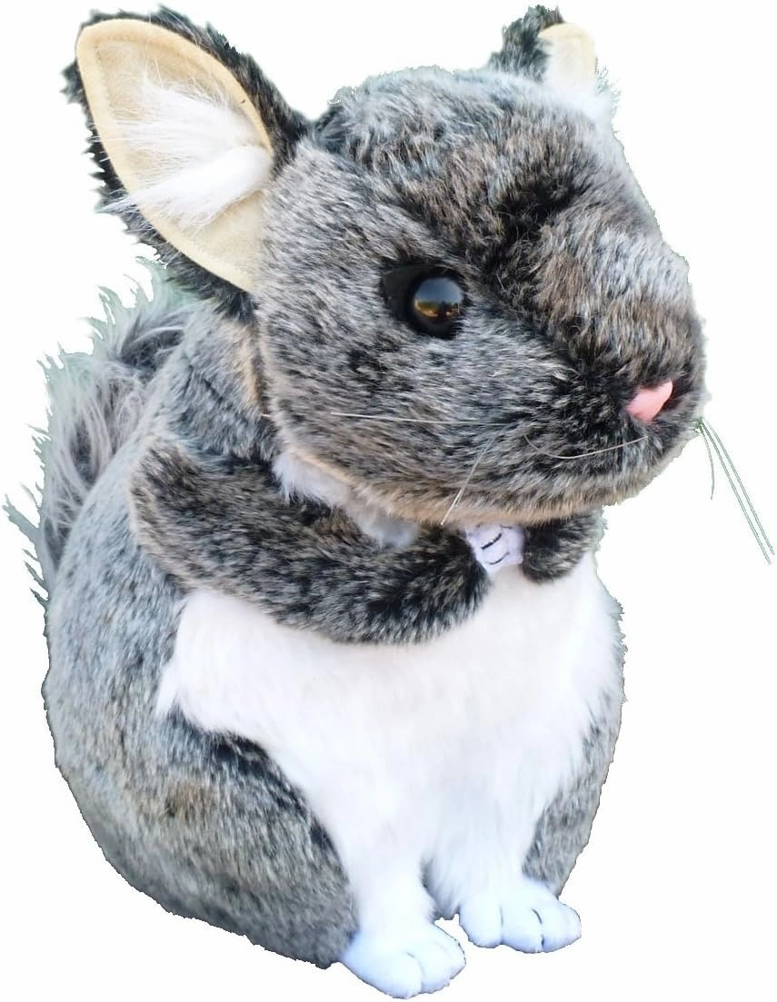 Adore 12" Gizmo The Chinchilla Plush Stuffed Animal Toy