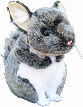 Adore 12" Gizmo The Chinchilla Plush Stuffed Animal Toy
