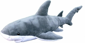 Adore 19" Bruce The Bull Shark Plush Stuffed Animal Toy