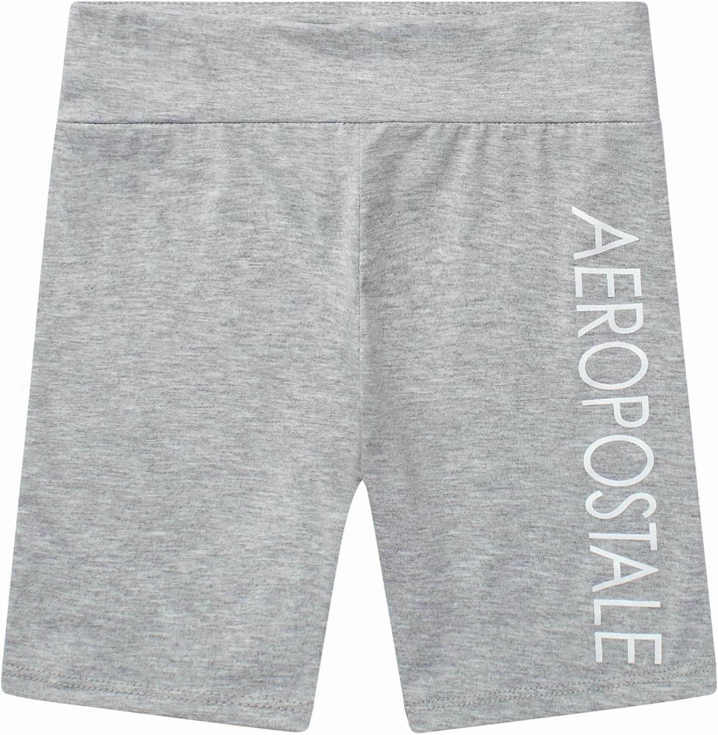 AEROPOSTALE Girls Biker Shorts Set - 2 Piece Short Sleeve Graphic Tee and Stretchy Bike Shorts for Girls (Sizes: 7-12)