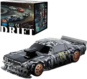 Aetheria Remote Control Drift Car for Adults 1:43 RC Electric Racing Car with Lights 4WD Racing Hobby Vehicle for Adults - RTR Version