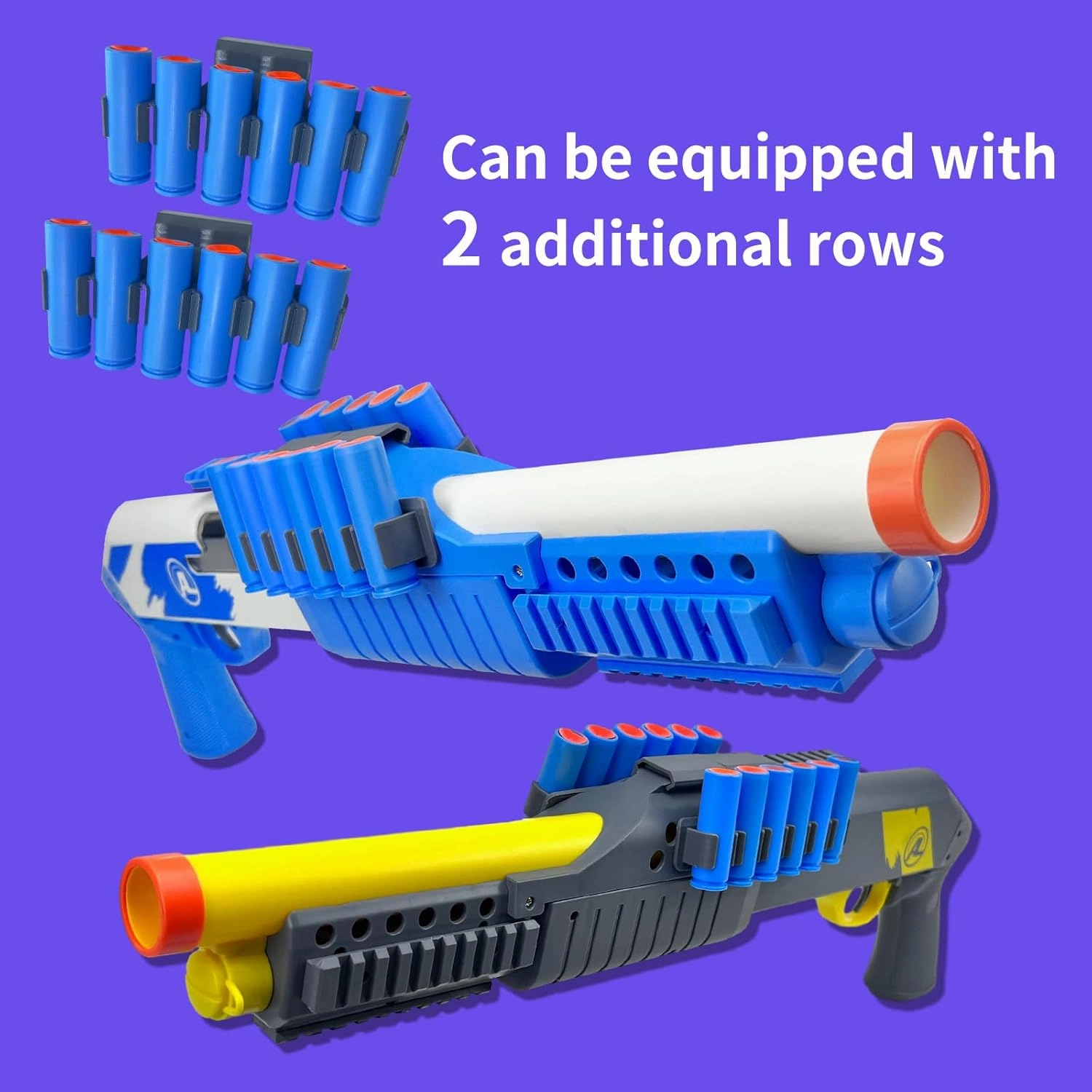 AGM MASTECH Toy Gun Models Foam Blasters Soft Bullet Shotgun, Empty Shell Ejecting Design, Perfect for Indoor and Outdoor Play. with 15 Shells 40 Soft Darts 2 Ammunition Racks.