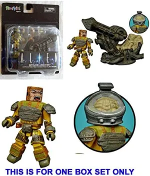 Alien Minimates - Deluxe Space Jockey Box Set - Diamond Select Toys 2016 - New Uncirculated Toy Set Graded 9.0 By The Seller - This Is For 1 Toy Set Only