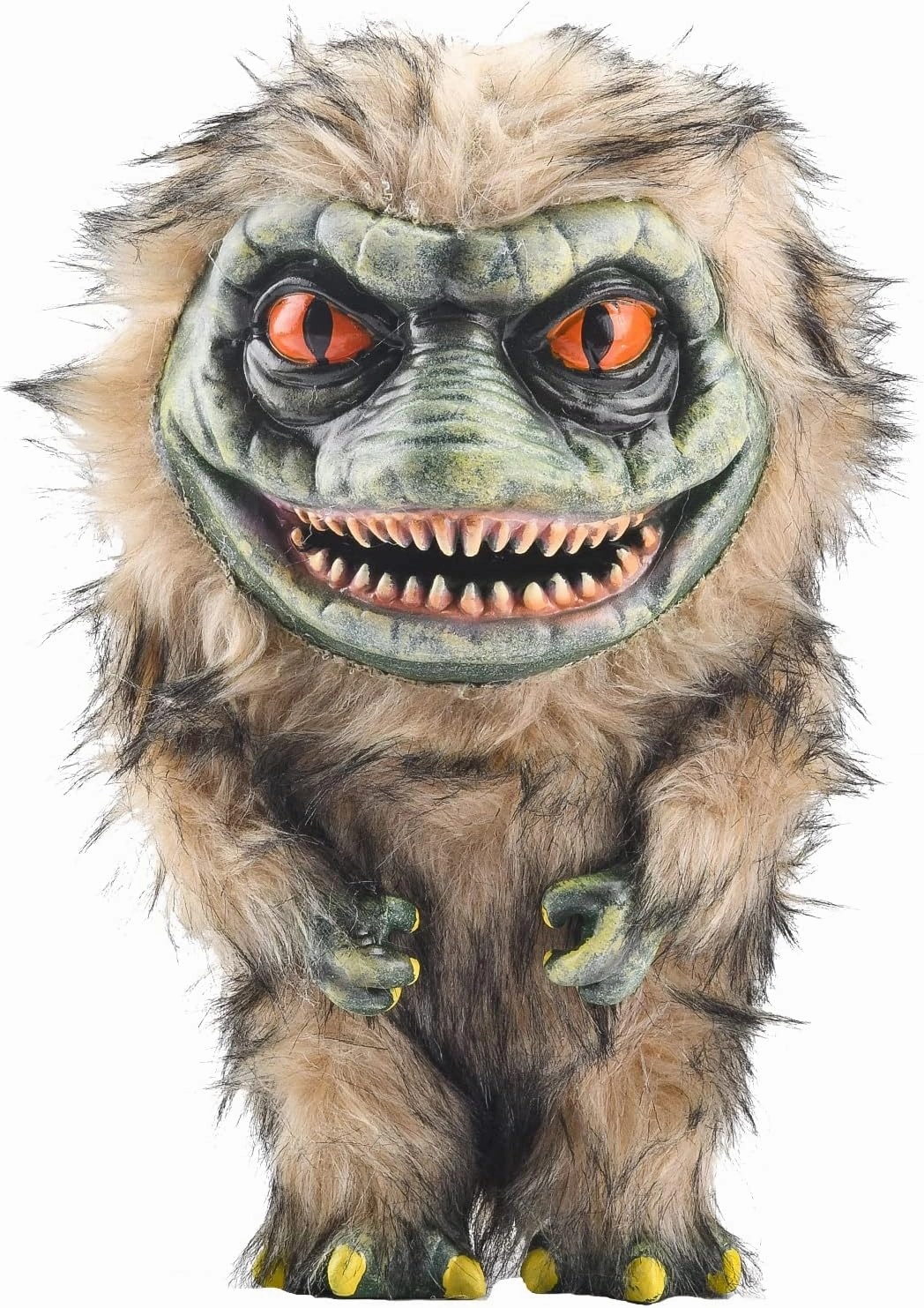 Alien Monster Prop Doll, Creepy Plush Doll Movie Stuffed Toy, Green Funny Ugly Space Crite Horror Gifts for Adult Collector on Halloween Birthday