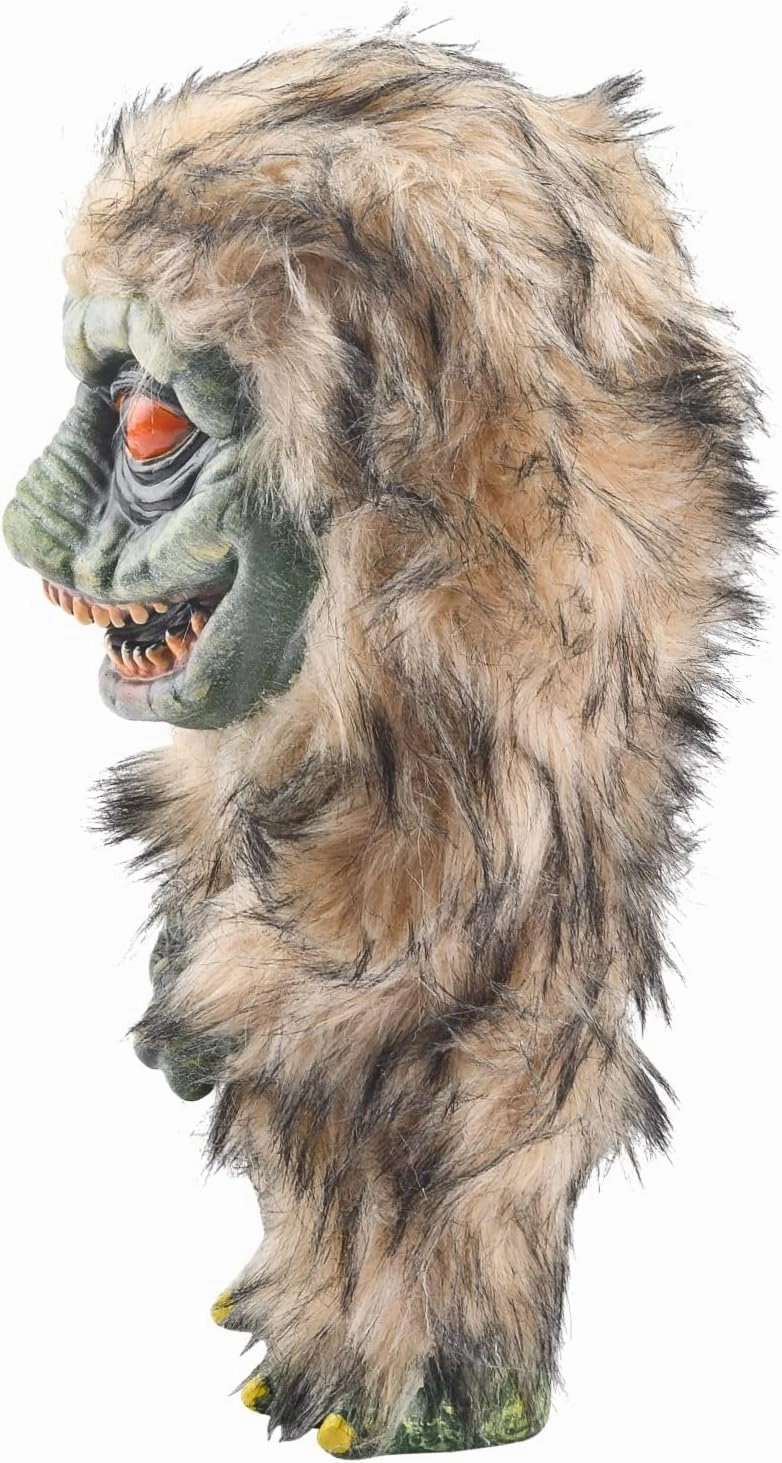Alien Monster Prop Doll, Creepy Plush Doll Movie Stuffed Toy, Green Funny Ugly Space Crite Horror Gifts for Adult Collector on Halloween Birthday