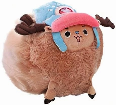 ALORVE Tony Tony Chopper Plush Toy Blue Pillow Stuffed Doll 13.78Inches/35cm