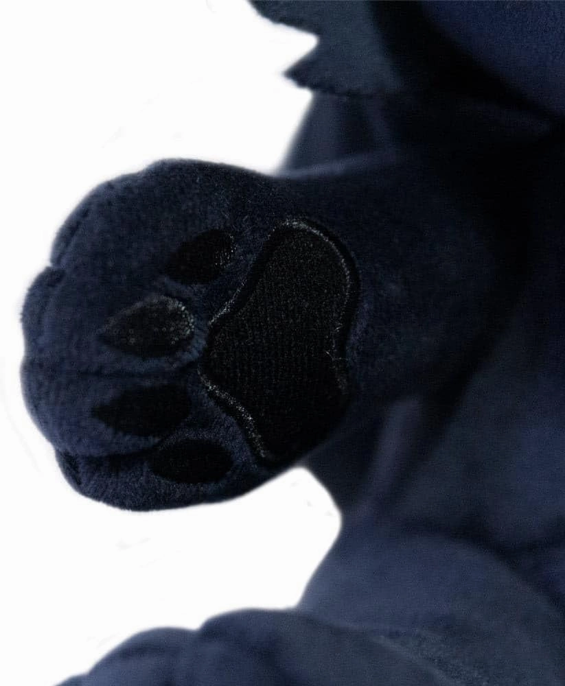 Anime Plushies Puro Plush Plushie, 9.8 Inch Anime Soft Stuffed Animal Doll Gift for Fans (Black,Extra Large)