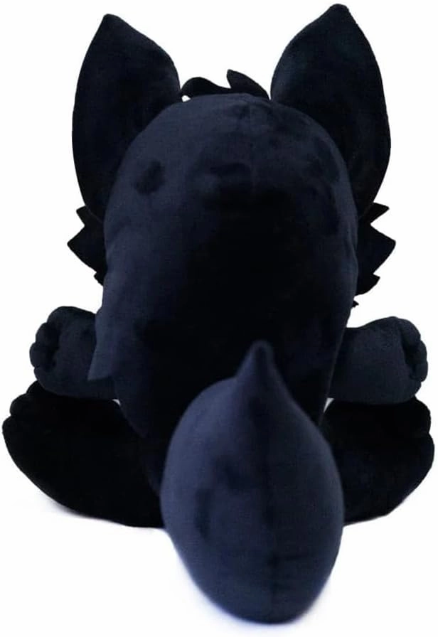 Anime Plushies Puro Plush Plushie, 9.8 Inch Anime Soft Stuffed Animal Doll Gift for Fans (Black,Extra Large)