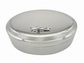 Apache Attack Helicopter Pendant Oval Trinket Jewelry Box