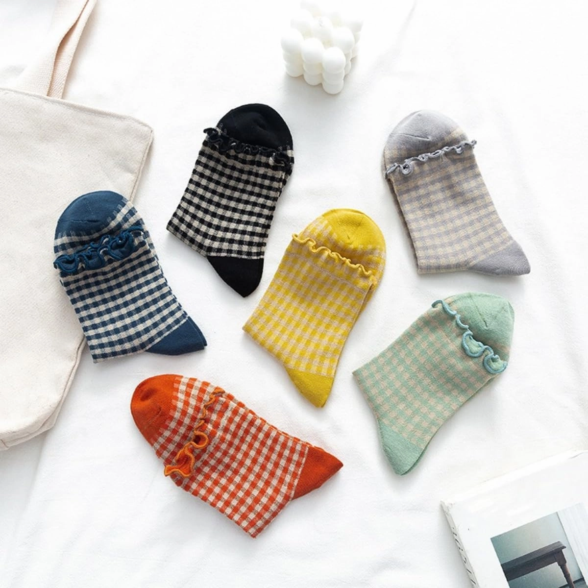 Athletic Socks for Women and Girls Cute Cotton Sock