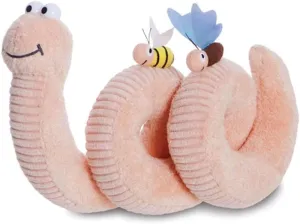 AURORA, 61431, Superworm, Soft Toy, Peach