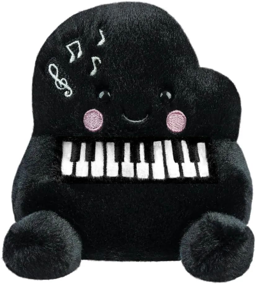 Aurora, 61598, Palm Pals Paul Piano 5In, Soft Toy, Black